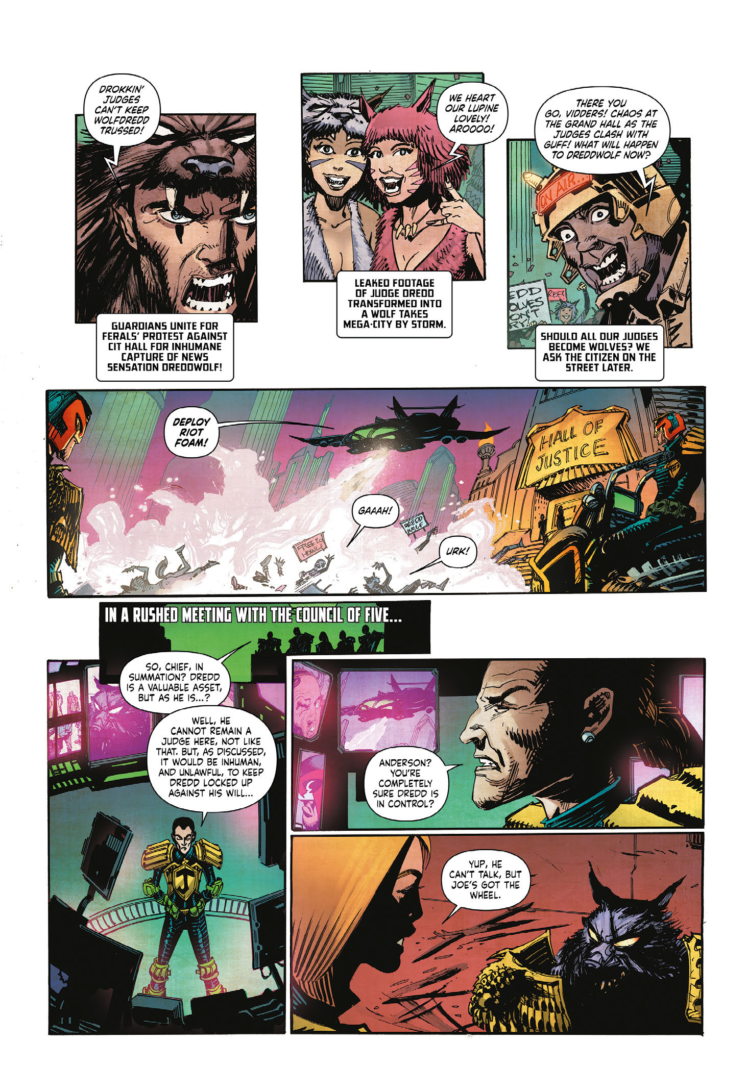 Read online Judge Dredd Megazine (Vol. 5) comic -  Issue #463 - 98