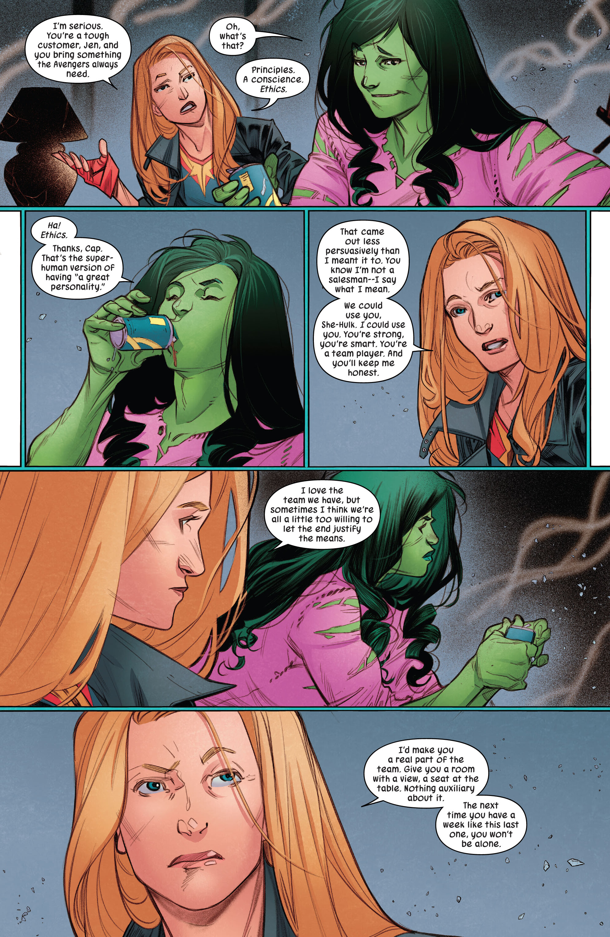 Read online Sensational She-Hulk comic -  Issue #5 - 18
