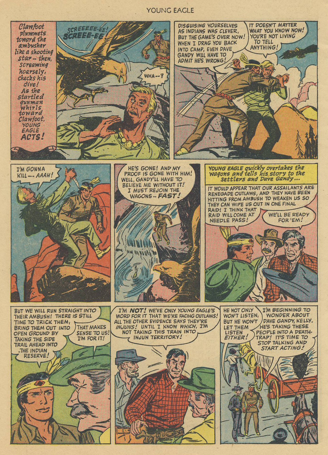 Read online Young Eagle comic -  Issue #1 - 10