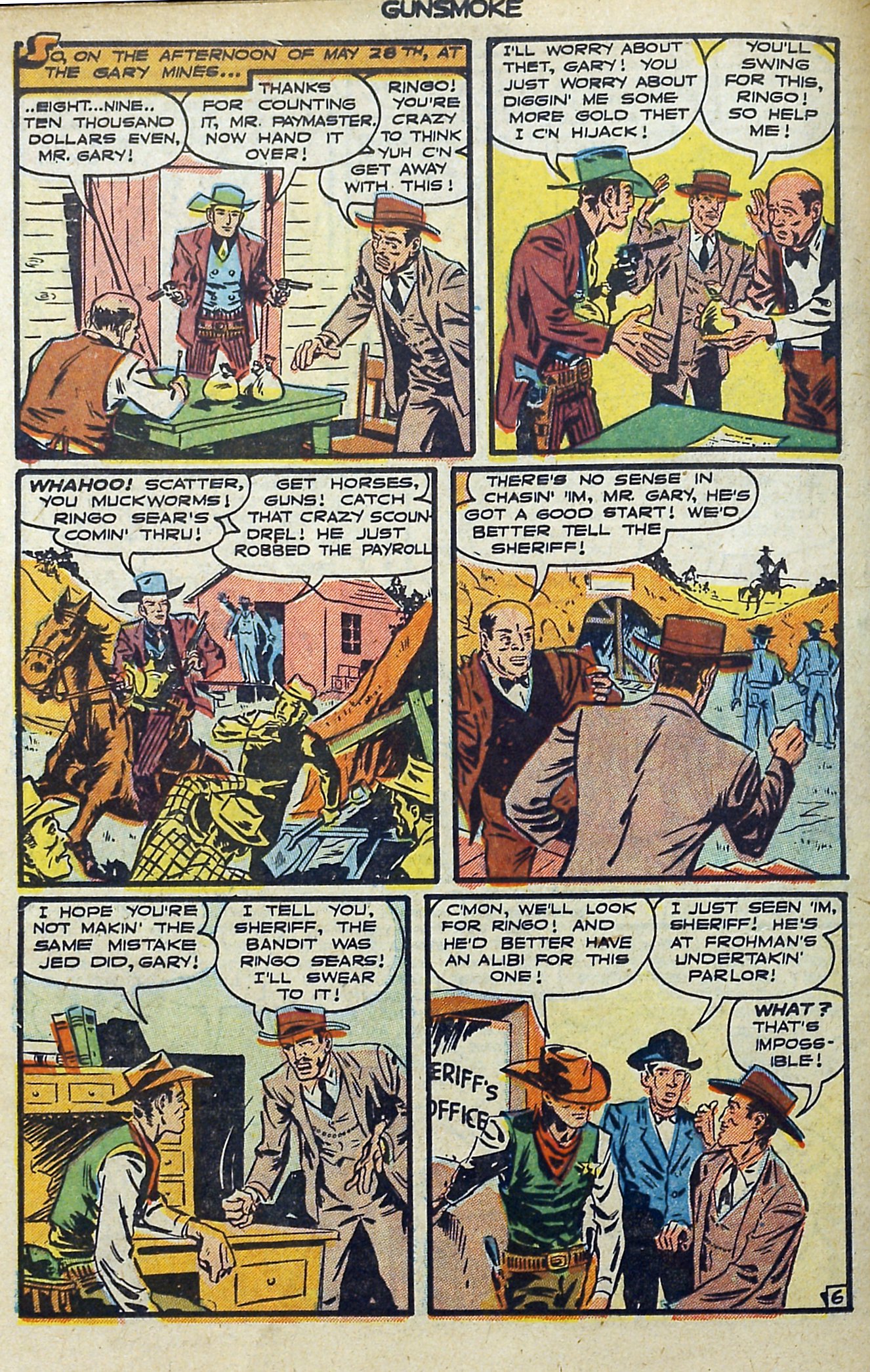 Read online Gunsmoke comic -  Issue #3 - 18