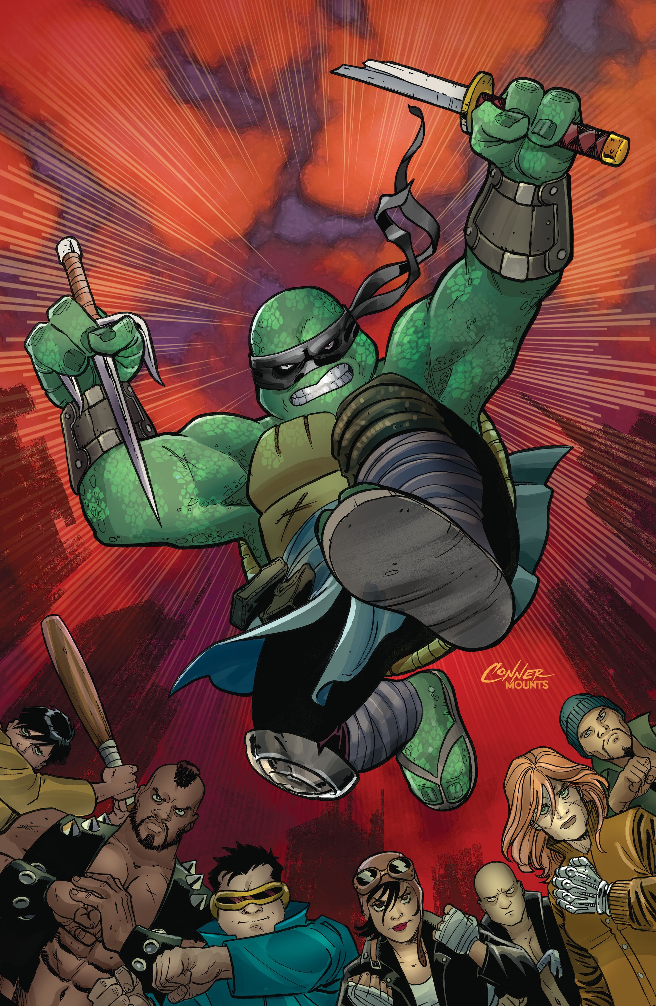 Read online Teenage Mutant Ninja Turtles: The Last Ronin - The Covers comic -  Issue # TPB (Part 2) - 84
