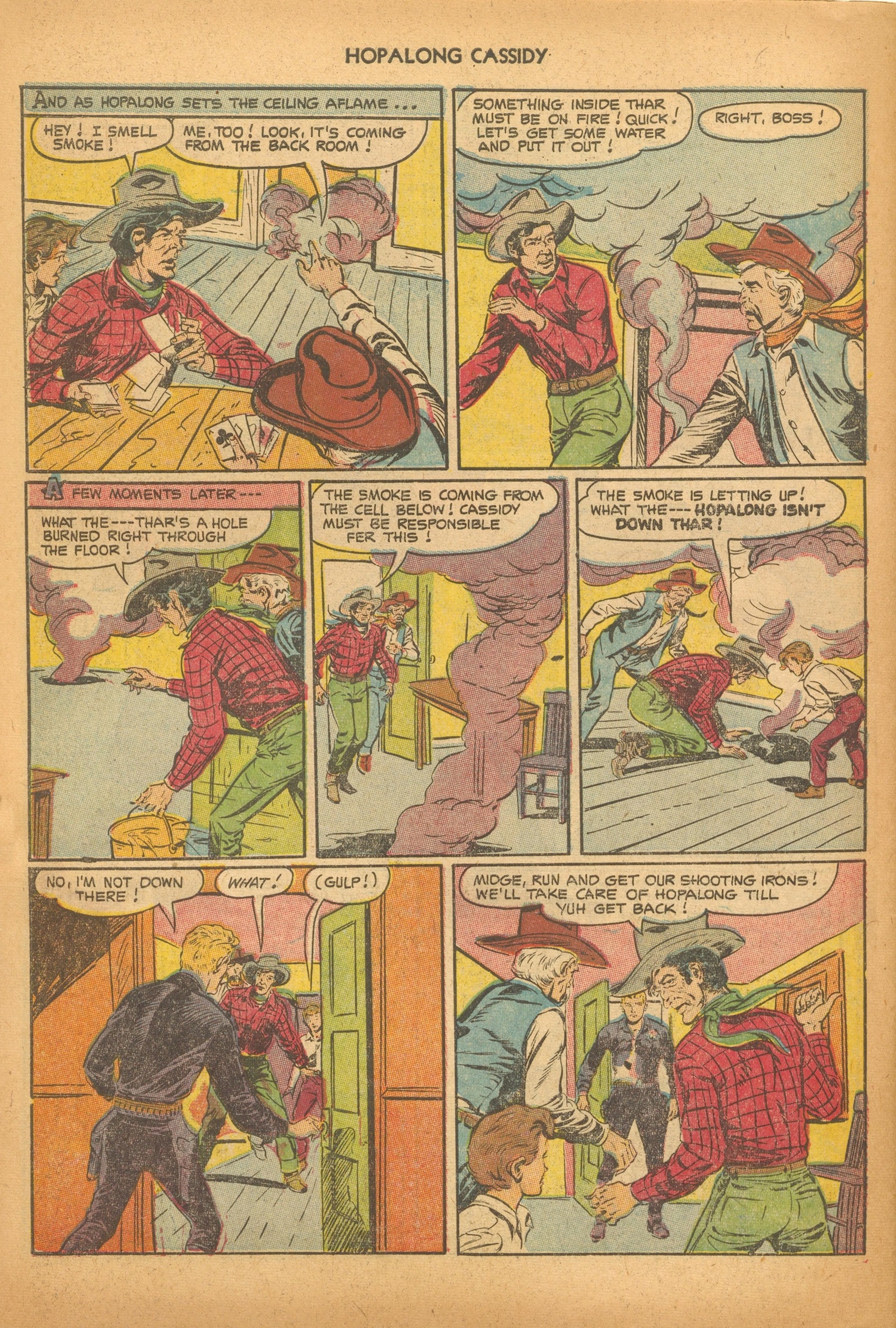 Read online Hopalong Cassidy comic -  Issue #81 - 30