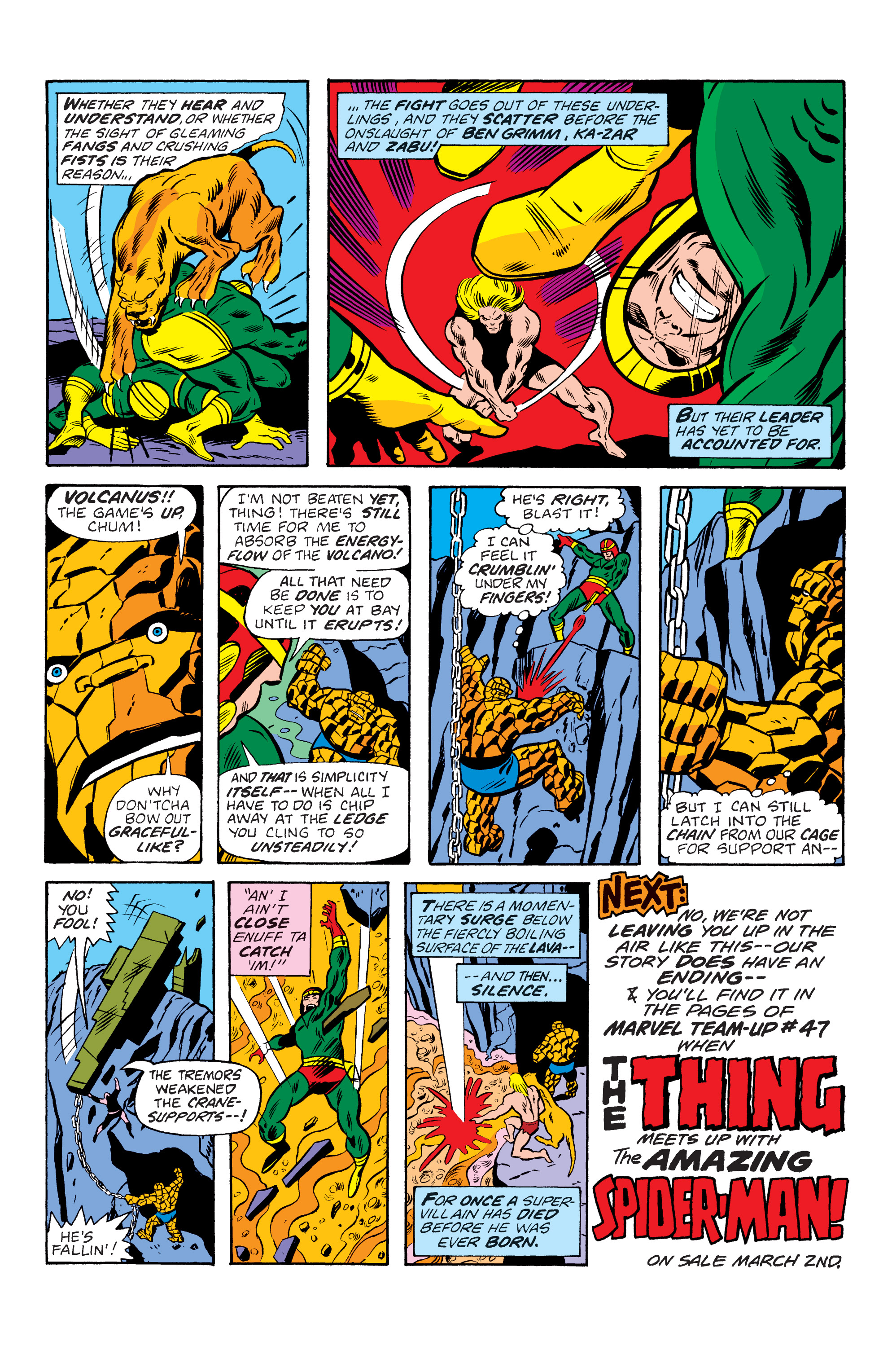 Read online Marvel Two-In-One comic -  Issue #16 - 20