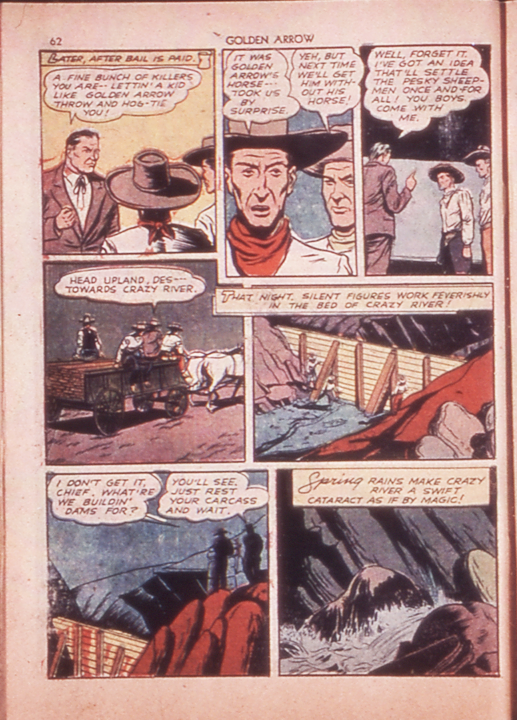 Read online Golden Arrow comic -  Issue #1 - 61