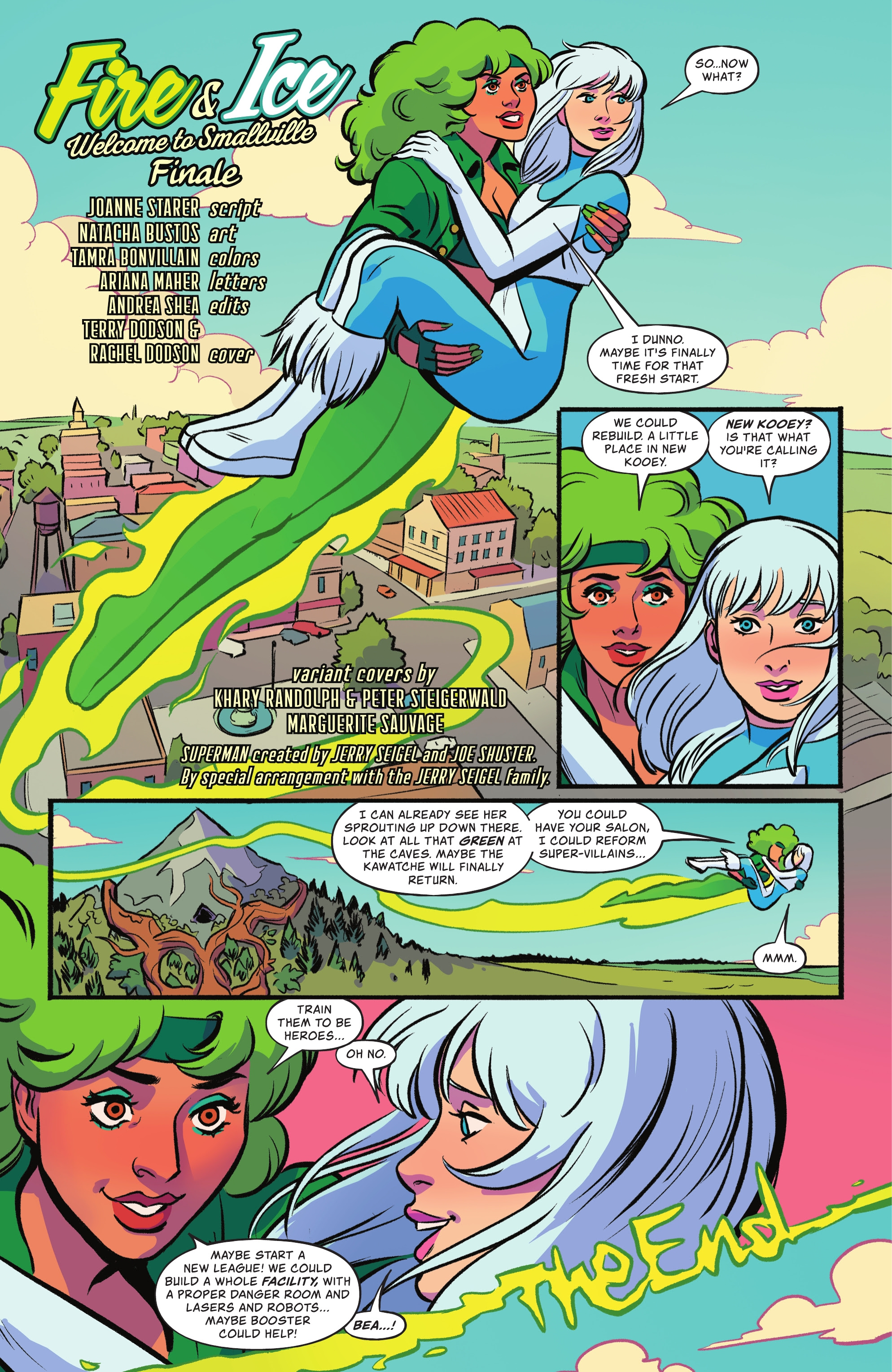 Read online Fire & Ice: Welcome to Smallville comic -  Issue #6 - 22