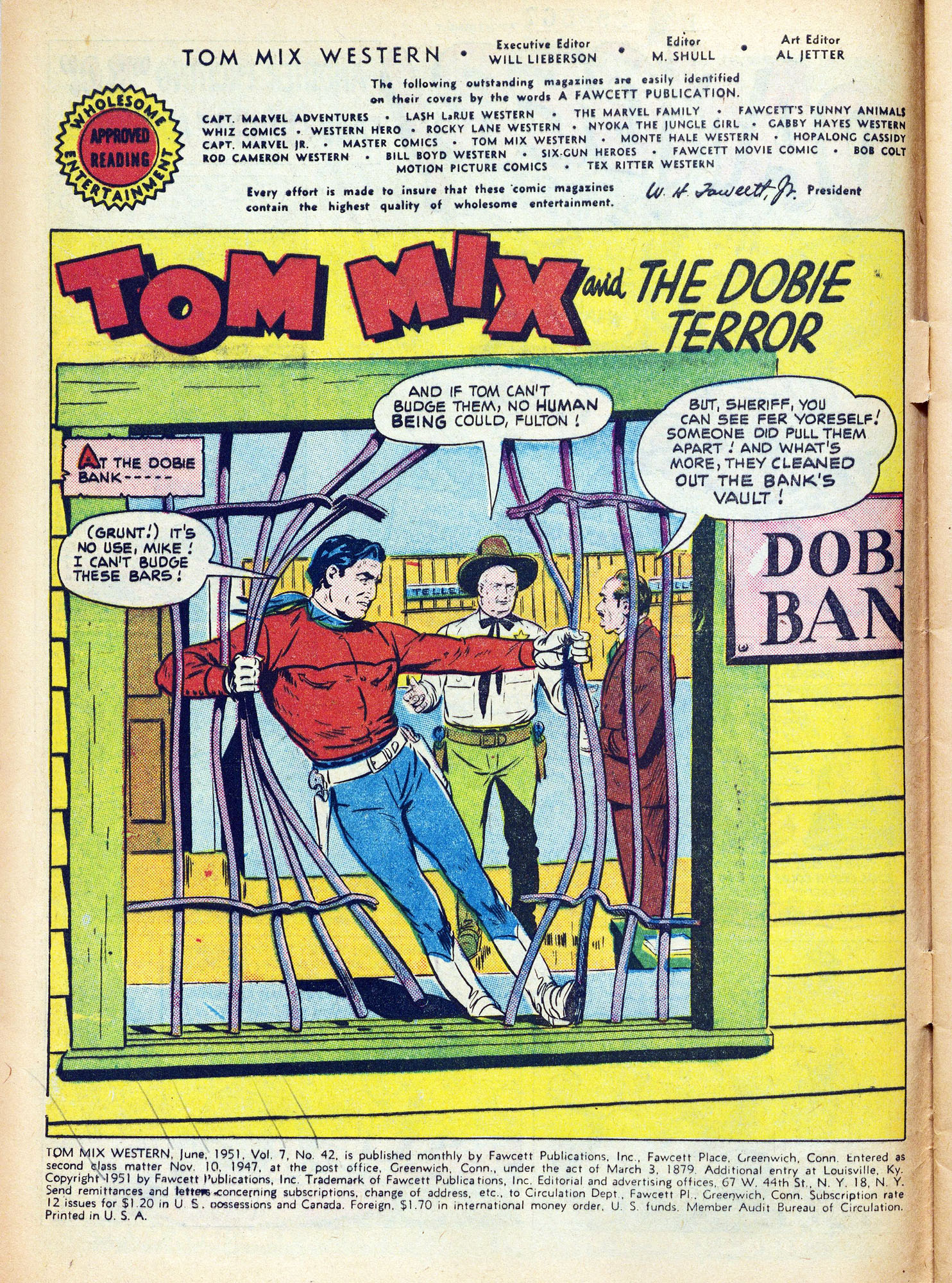 Read online Tom Mix Western (1948) comic -  Issue #42 - 4