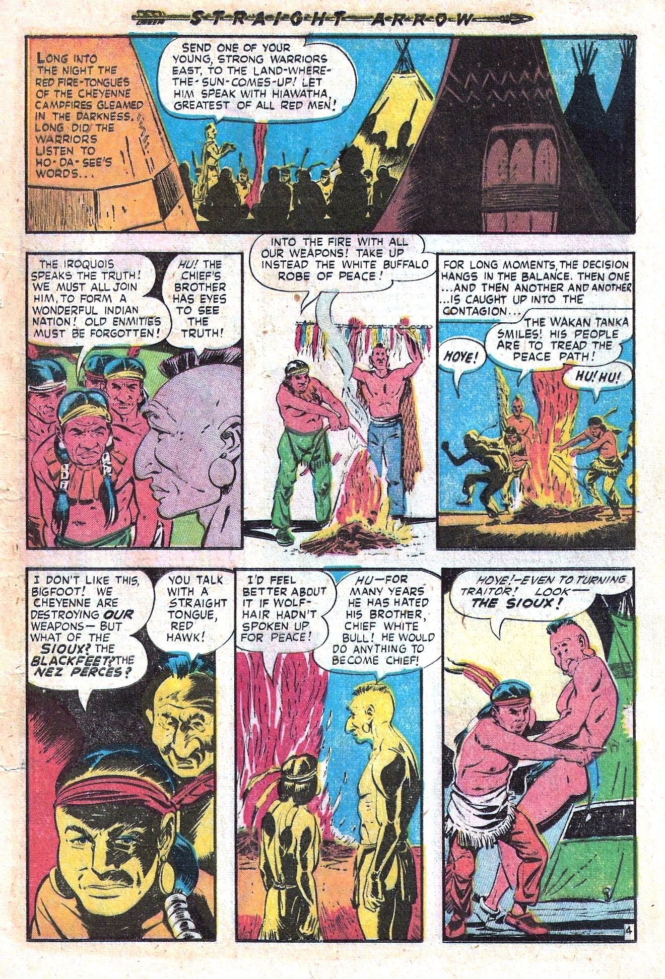 Read online Straight Arrow comic -  Issue #21 - 15