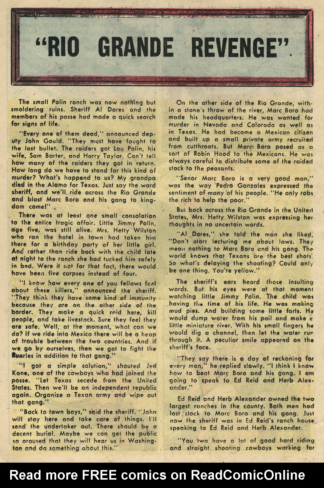 Read online Six-Gun Heroes comic -  Issue #36 - 12