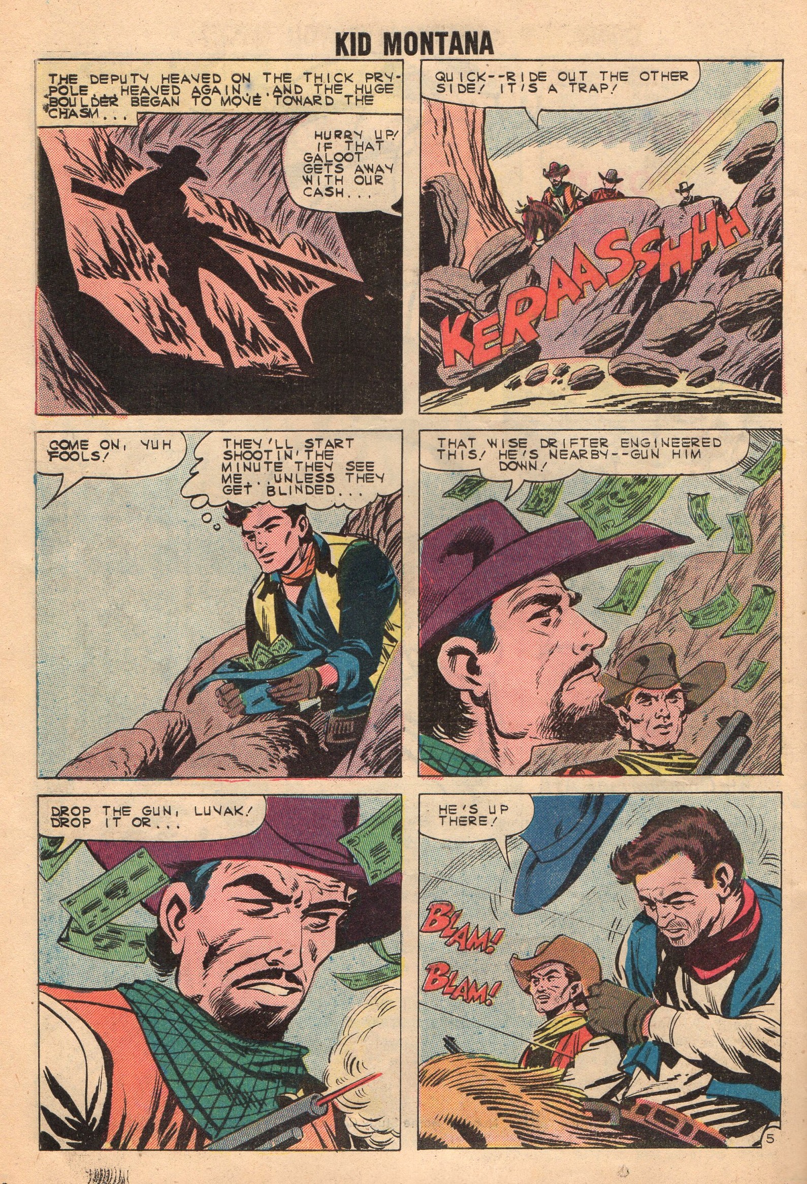 Read online Kid Montana comic -  Issue #29 - 32