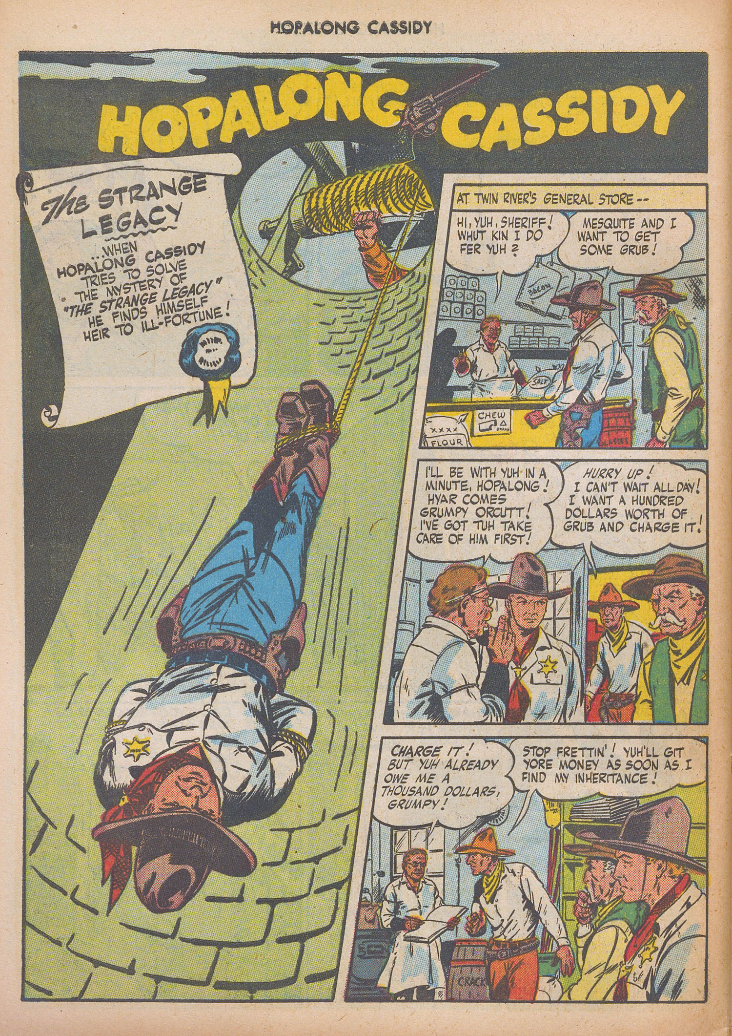Read online Hopalong Cassidy comic -  Issue #7 - 42