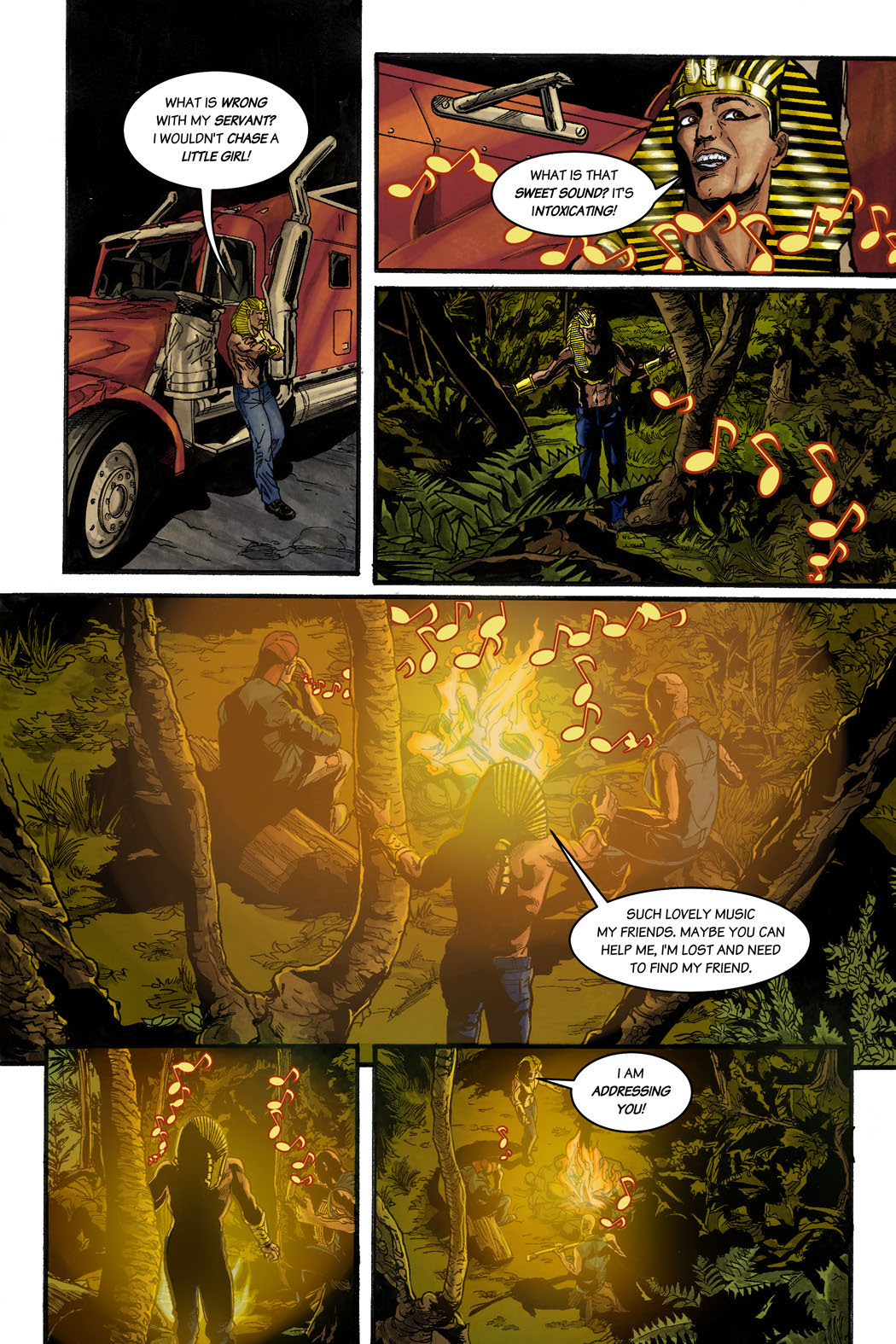 Read online King Tut: Truck Driving Pharaoh comic -  Issue #2 - 14