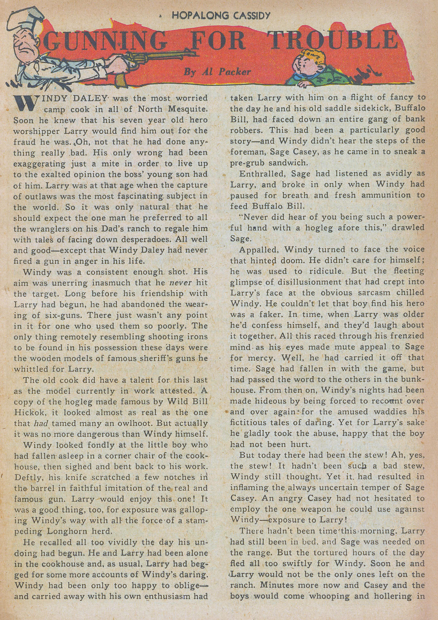 Read online Hopalong Cassidy comic -  Issue #53 - 13