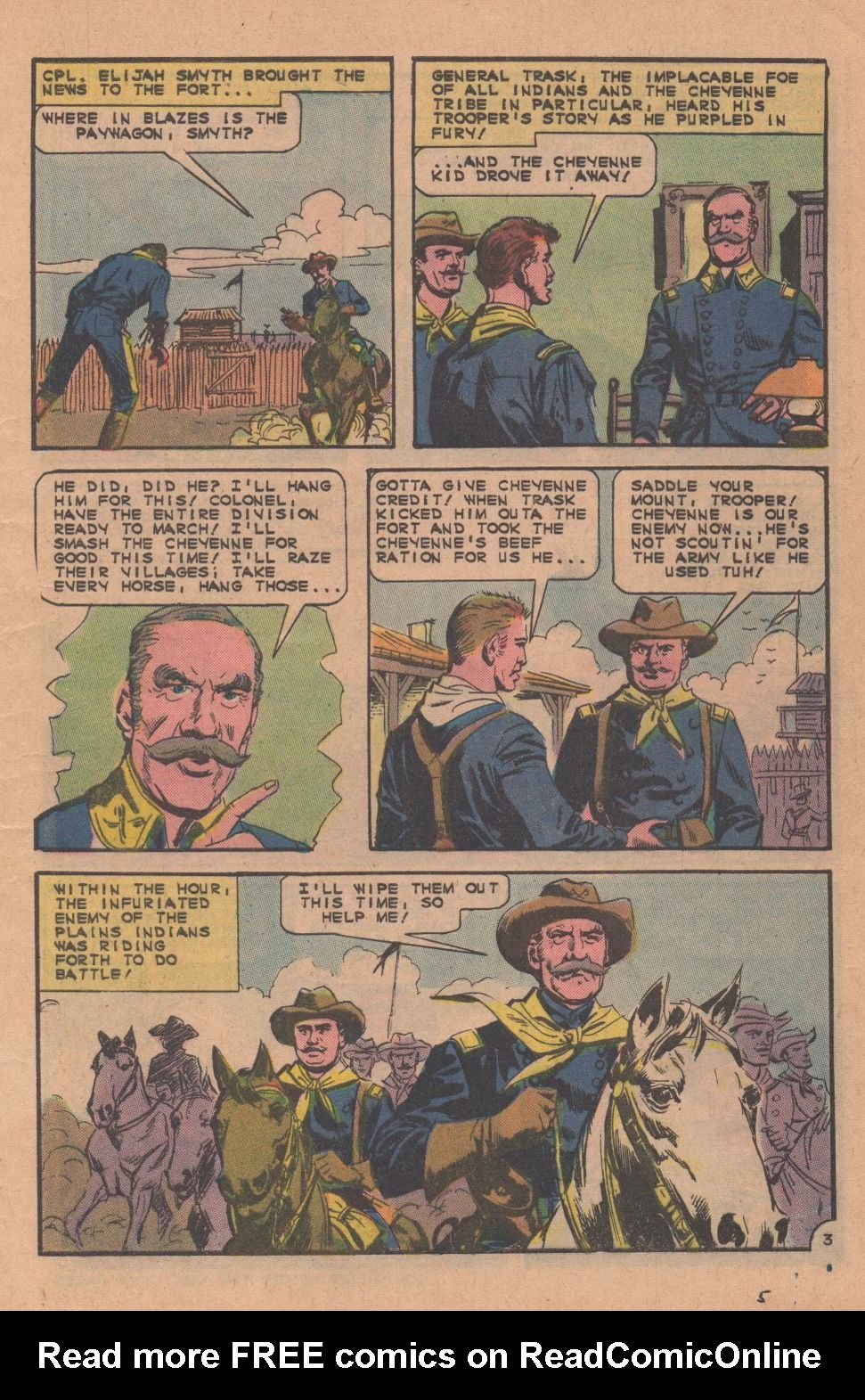 Read online Cheyenne Kid comic -  Issue #55 - 5