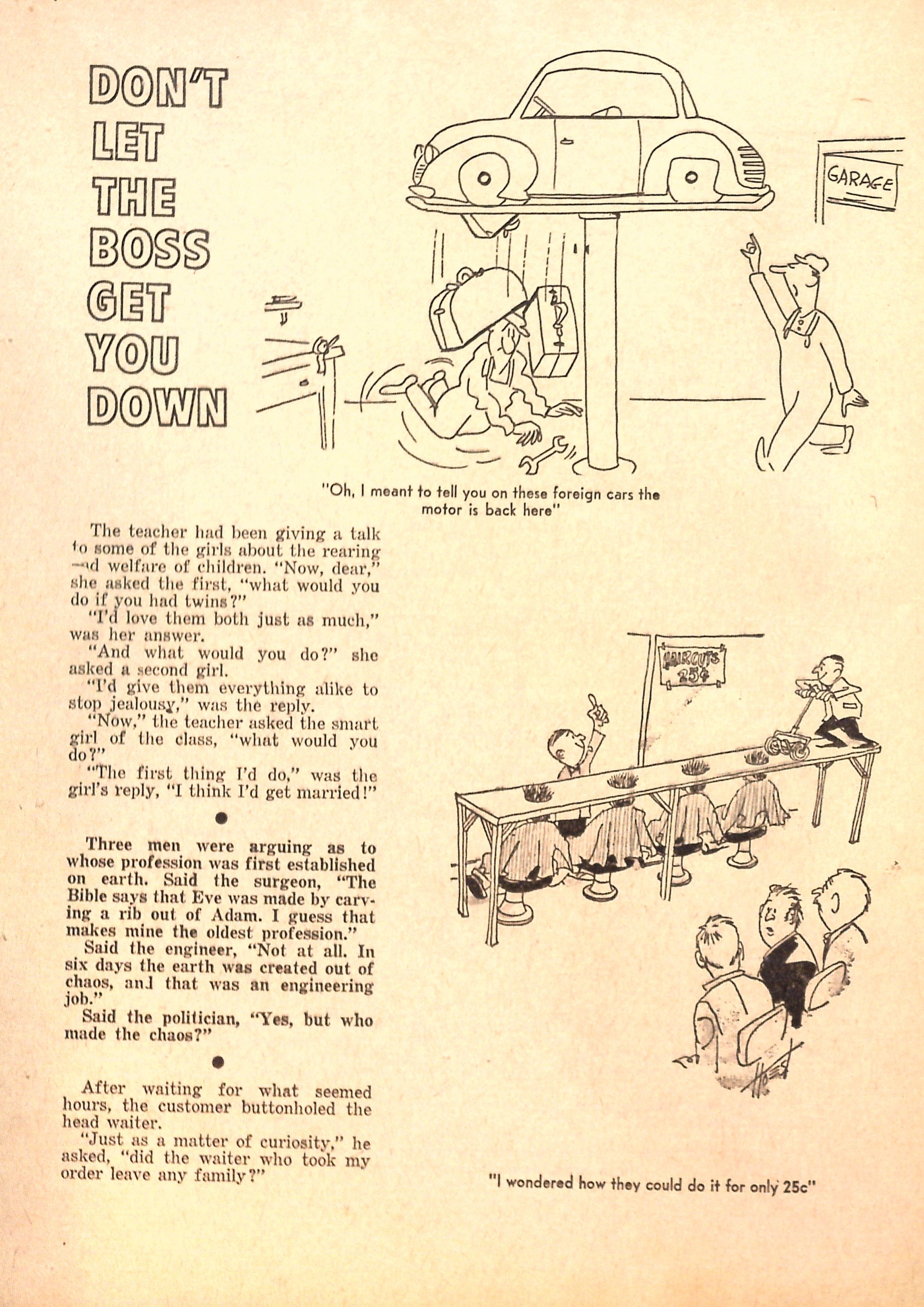 Read online Cartoons and Gags comic -  Issue #30 - 30