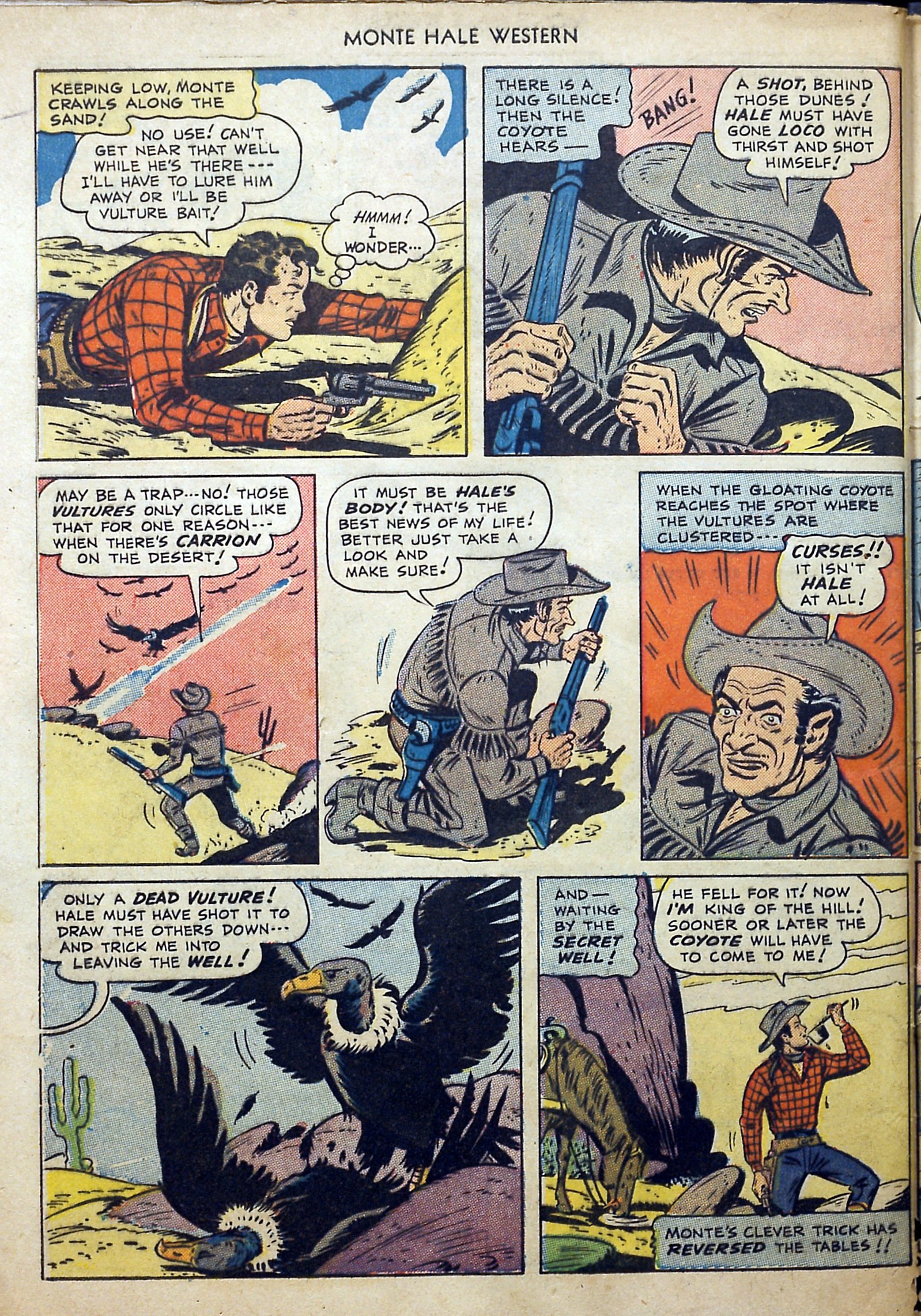 Read online Monte Hale Western comic -  Issue #46 - 48