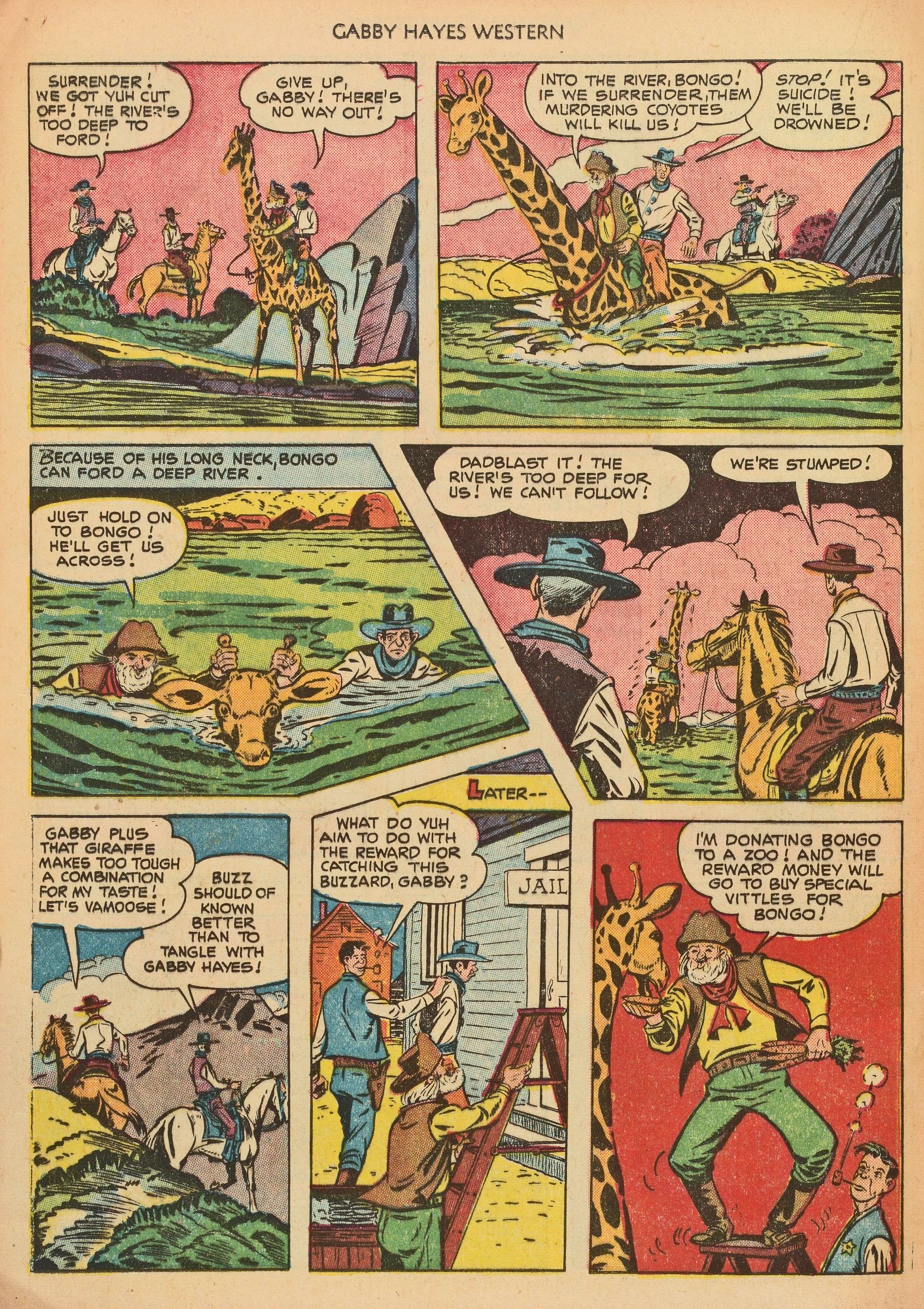 Read online Gabby Hayes Western comic -  Issue #36 - 20