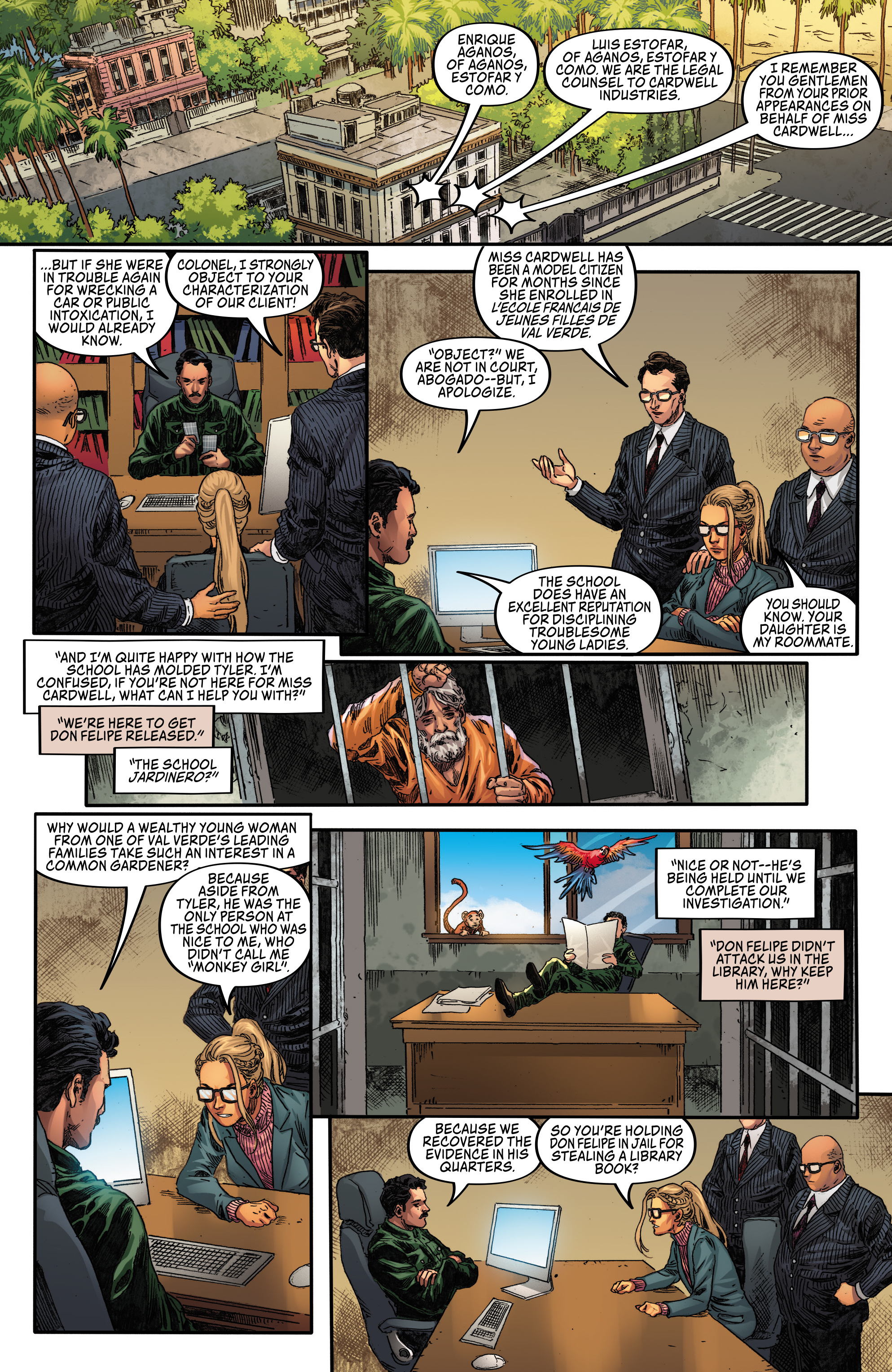 Read online Sheena Queen of the Jungle: Fatal Exams comic -  Issue #4 - 10