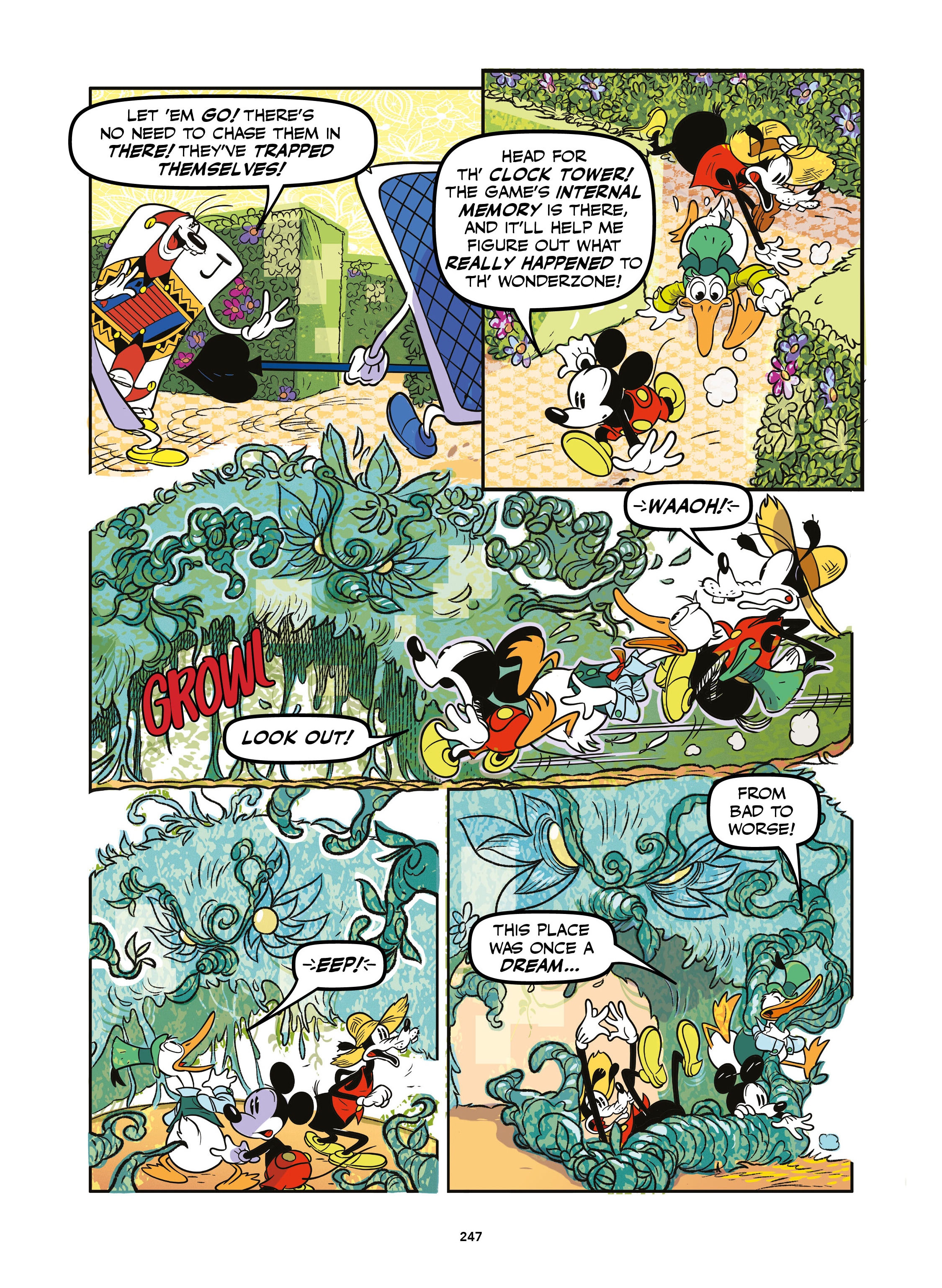 Read online Disney Once Upon a Mouse… In the Future comic -  Issue # TPB (Part 3) - 48