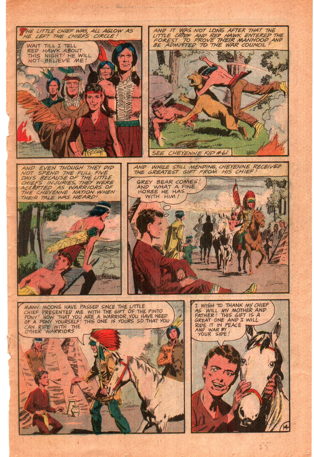 Read online Cheyenne Kid comic -  Issue #64 - 19
