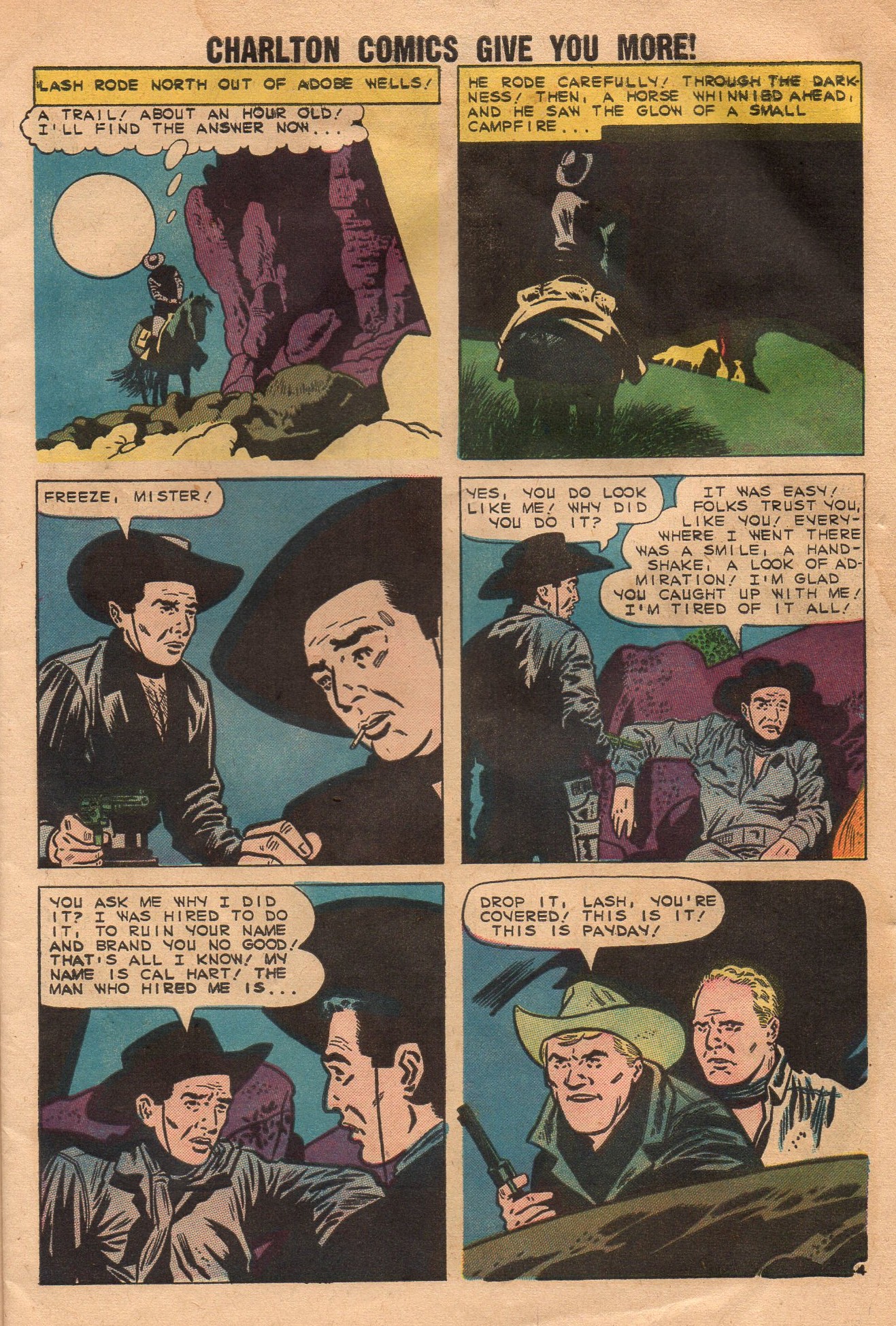 Read online Lash Larue Western (1949) comic -  Issue #77 - 7