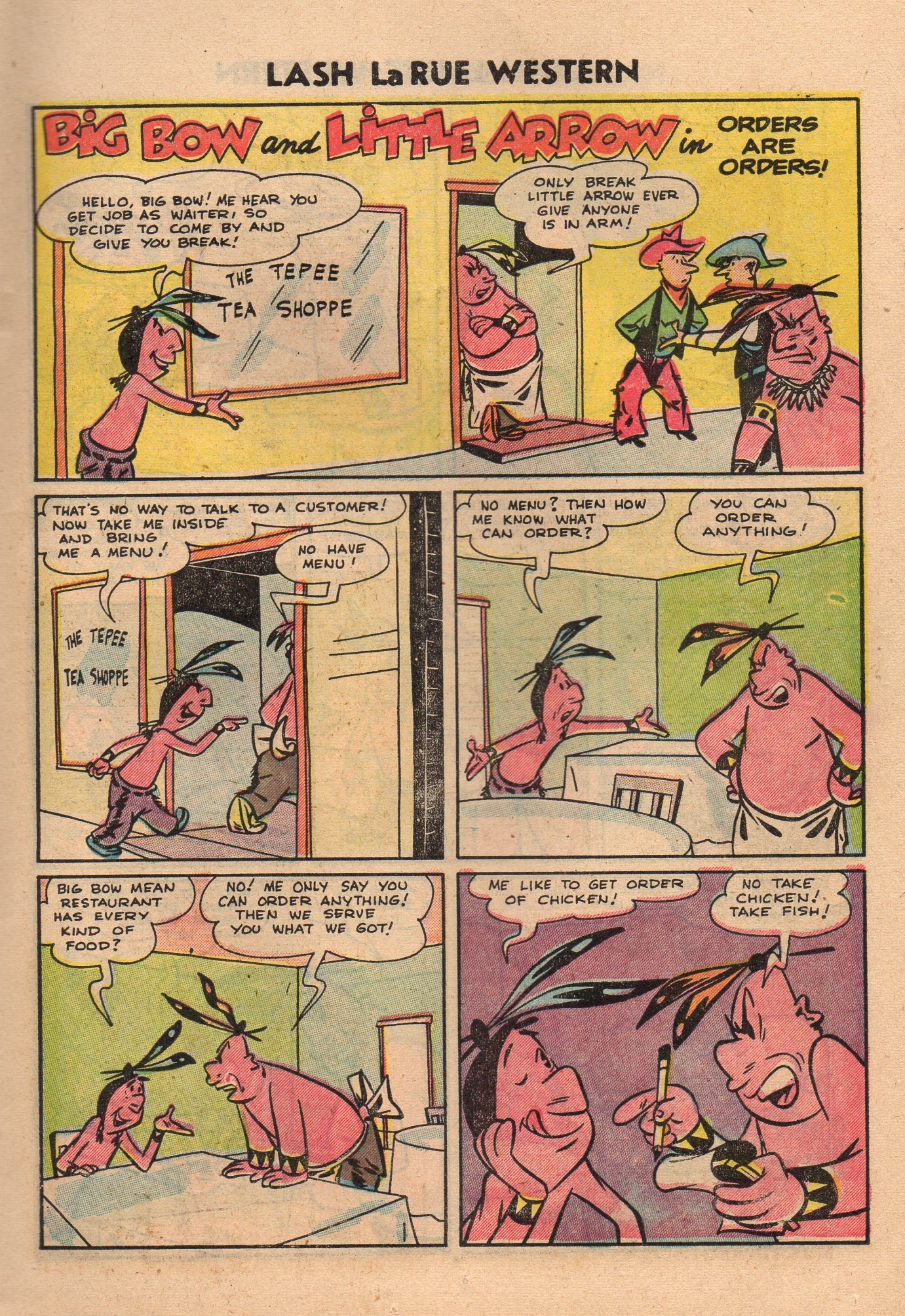 Read online Lash Larue Western (1949) comic -  Issue #50 - 15