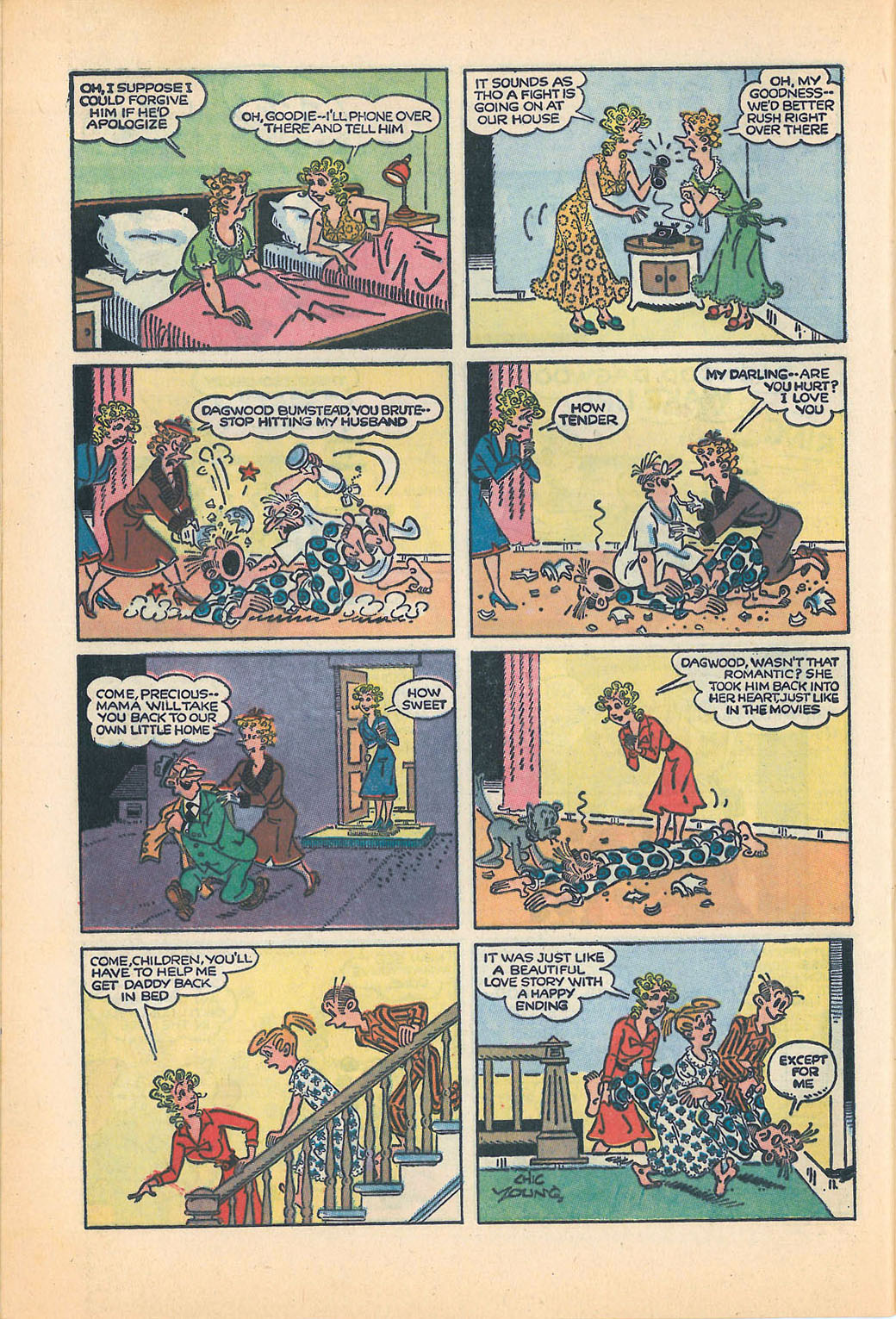 Read online Blondie Comics (1960) comic -  Issue #149 - 24