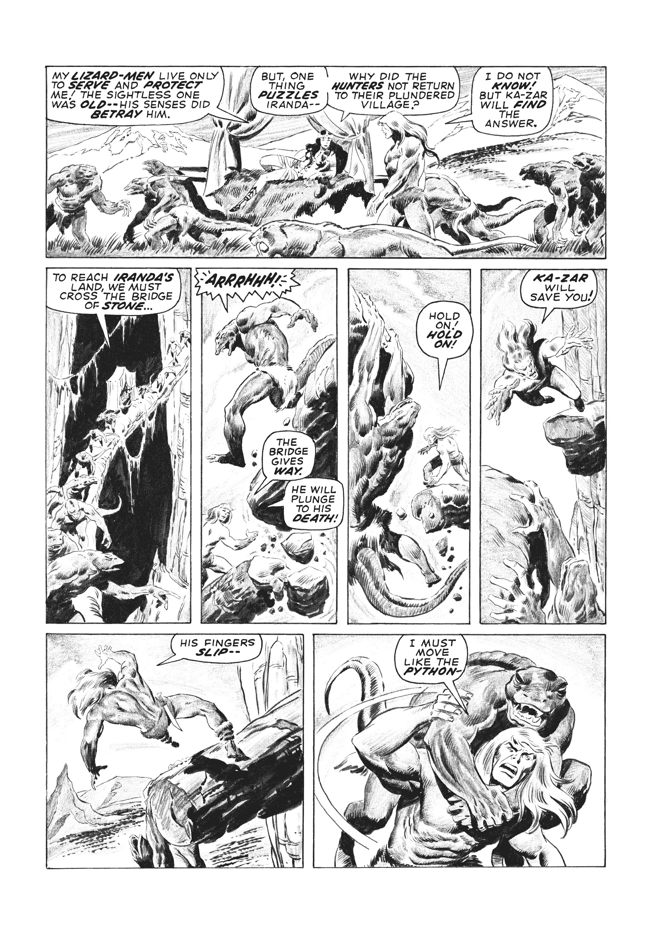 Read online Marvel Masterworks: Ka-Zar comic -  Issue # TPB 3 (Part 1) - 94