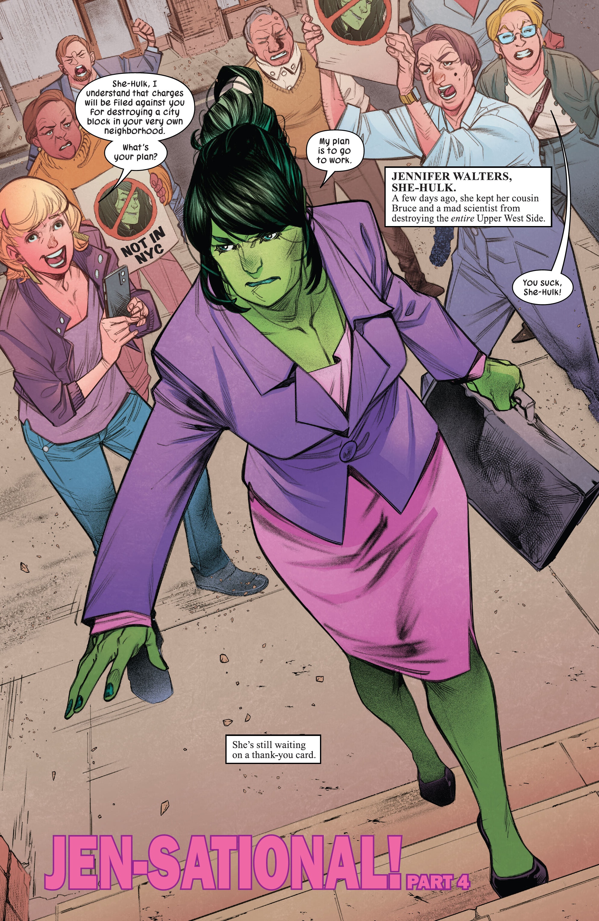 Read online Sensational She-Hulk comic -  Issue #4 - 3