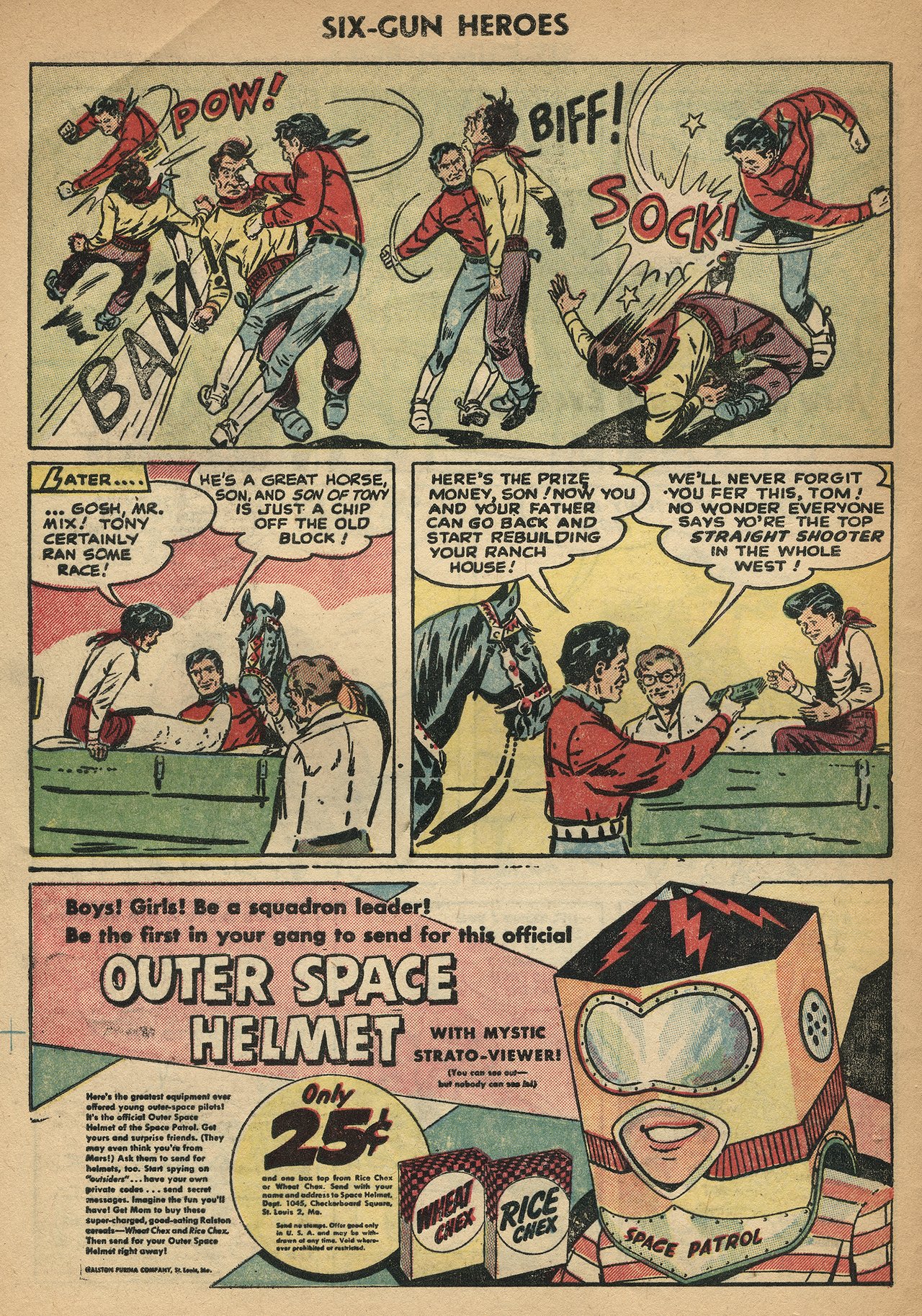 Read online Six-Gun Heroes comic -  Issue #28 - 32