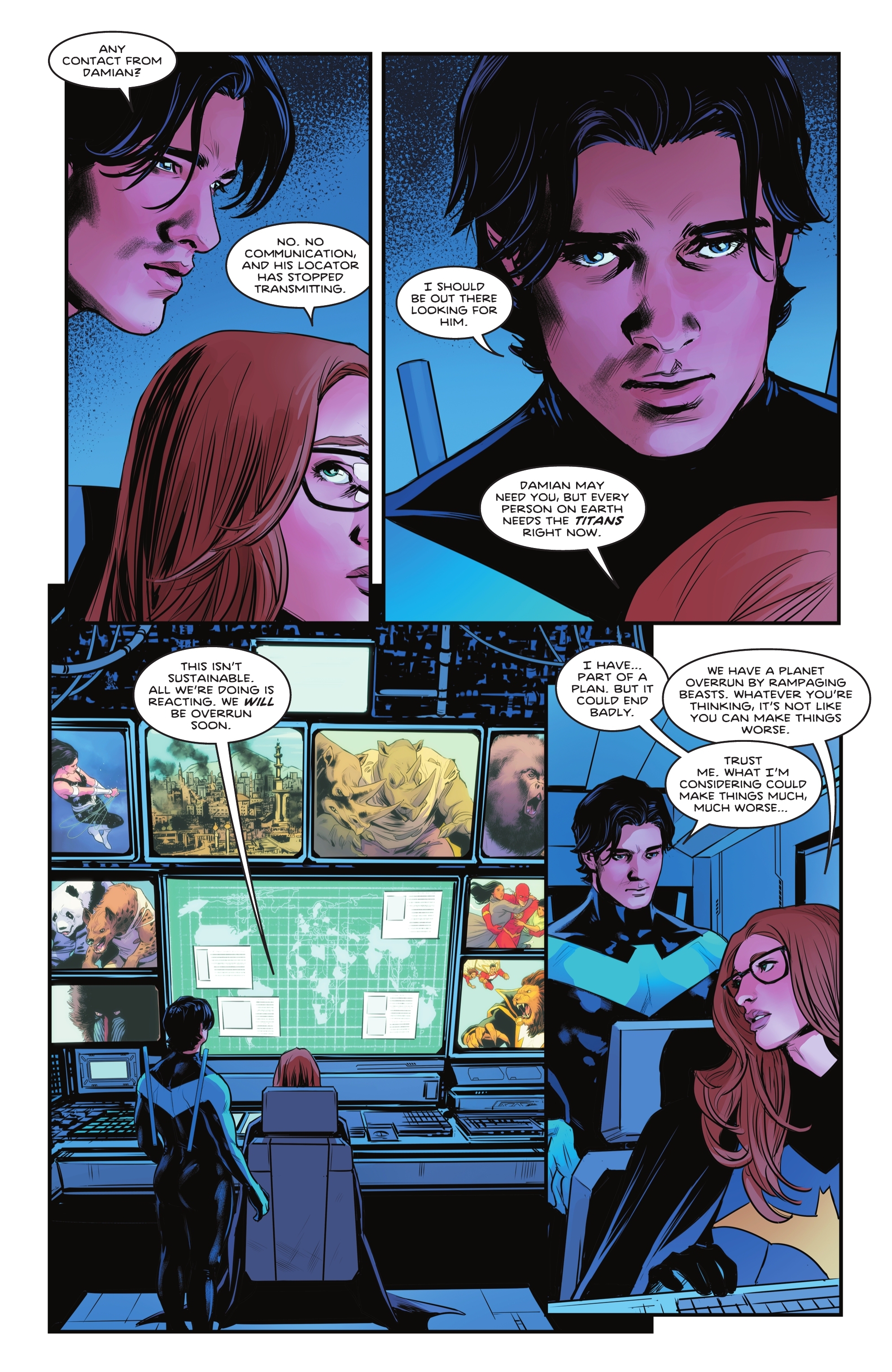 Read online Titans (2023) comic -  Issue #6 - 10