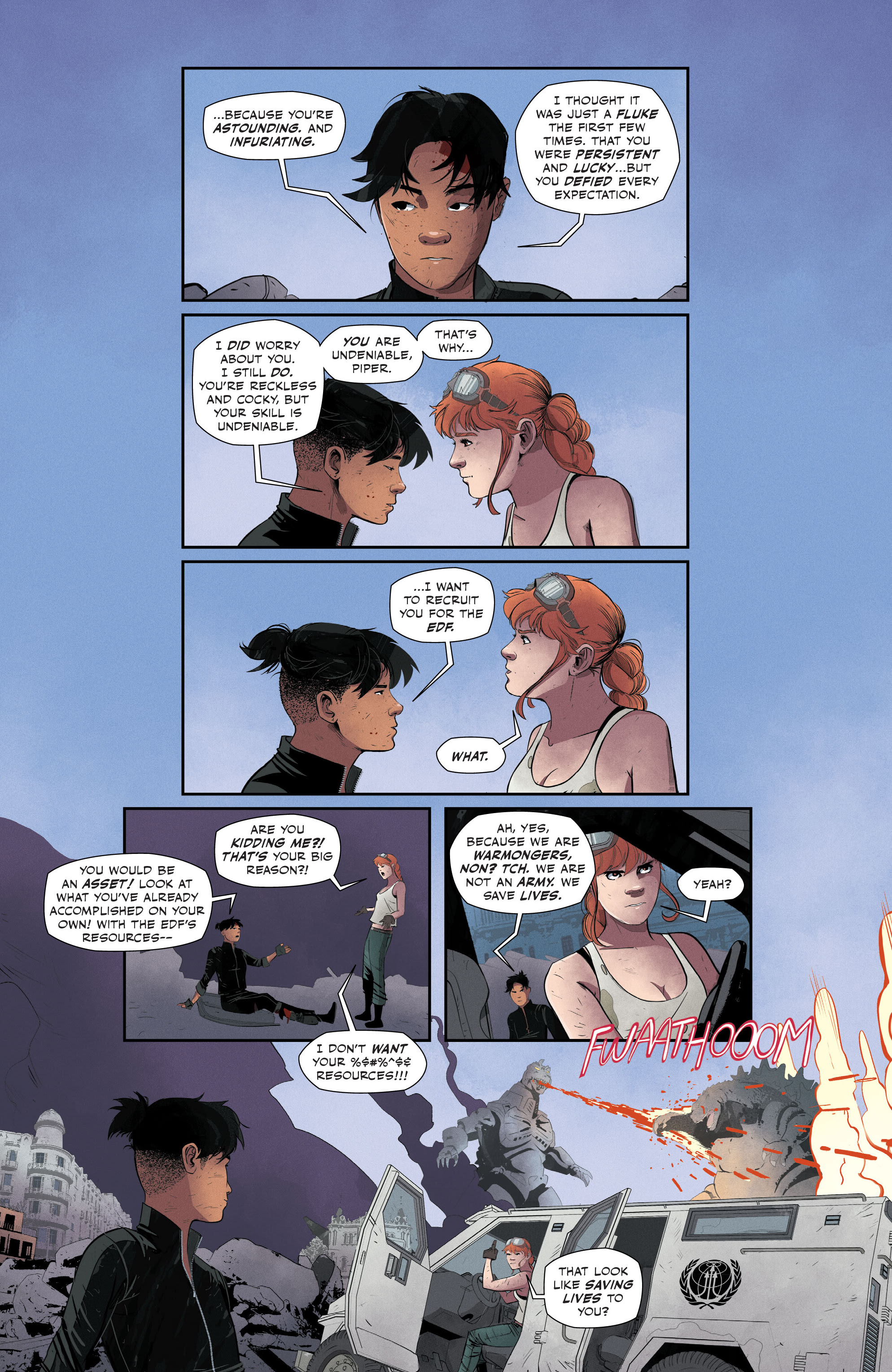 Read online Godzilla: Valentines Day Special comic -  Issue # Full - 21