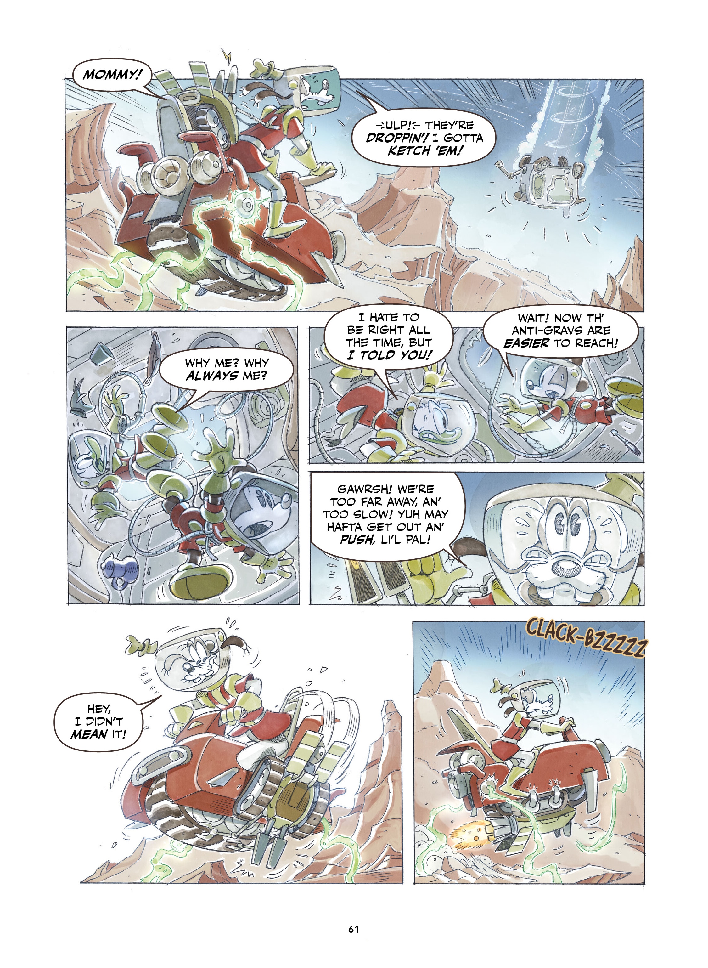 Read online Disney Once Upon a Mouse… In the Future comic -  Issue # TPB (Part 1) - 62
