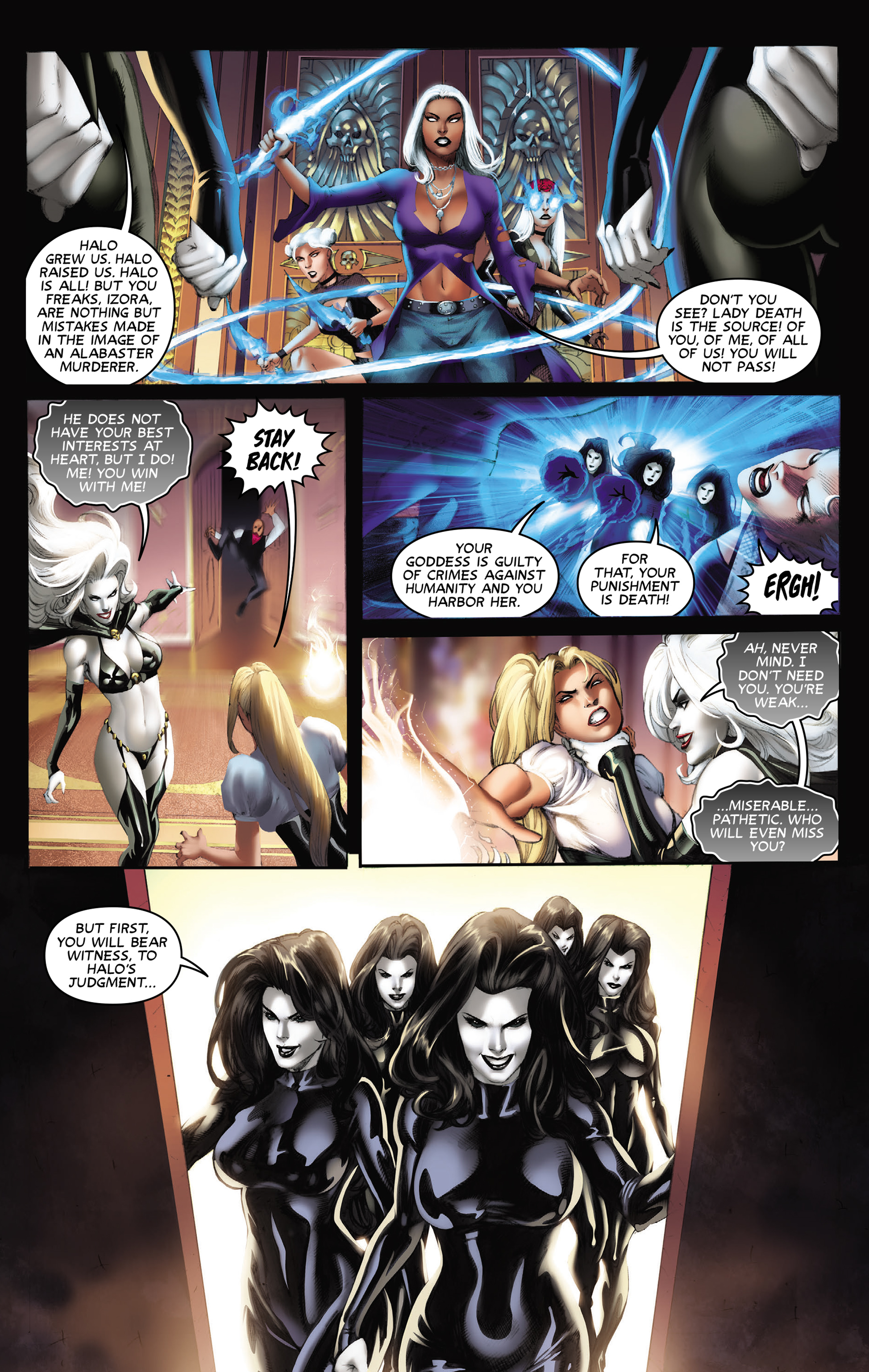 Read online Lady Death: Cataclysmic Majesty comic -  Issue # Full - 26