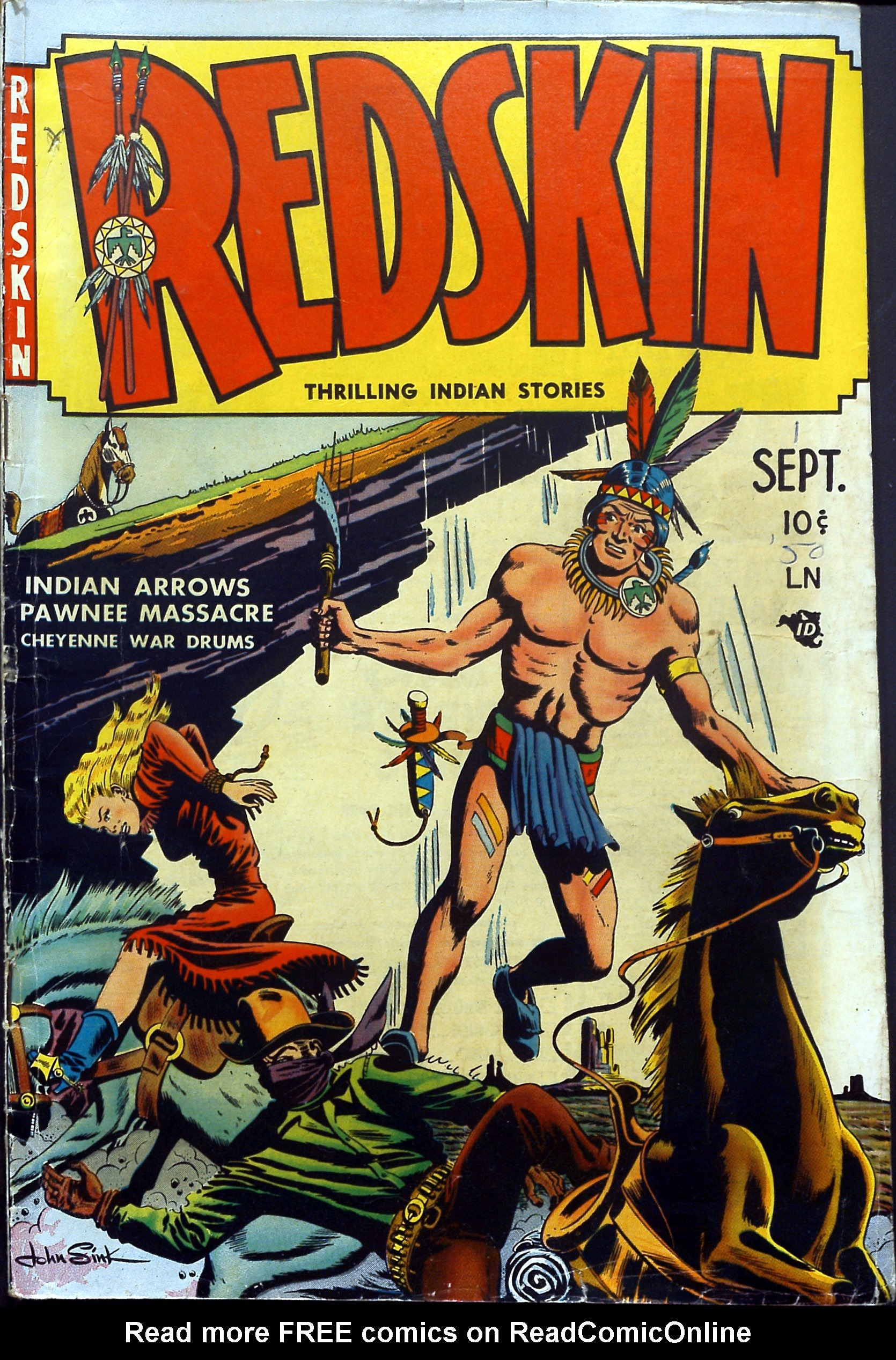 Read online Redskin comic -  Issue #1 - 1