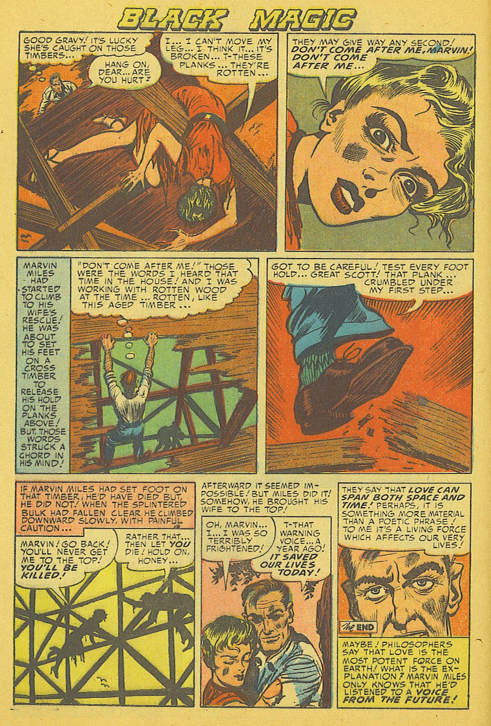 Read online Black Magic (1950) comic -  Issue #21 - 11