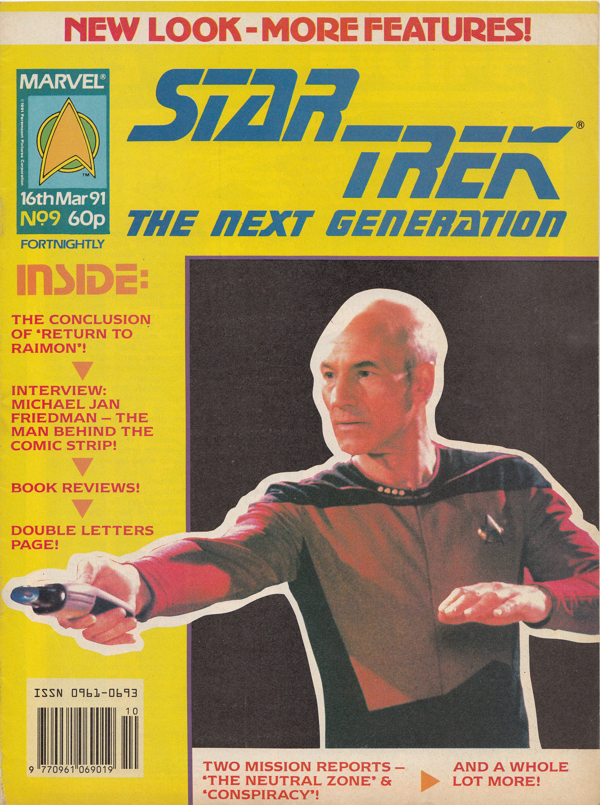 Read online Star Trek The Next Generation (1990) comic -  Issue #9 - 1