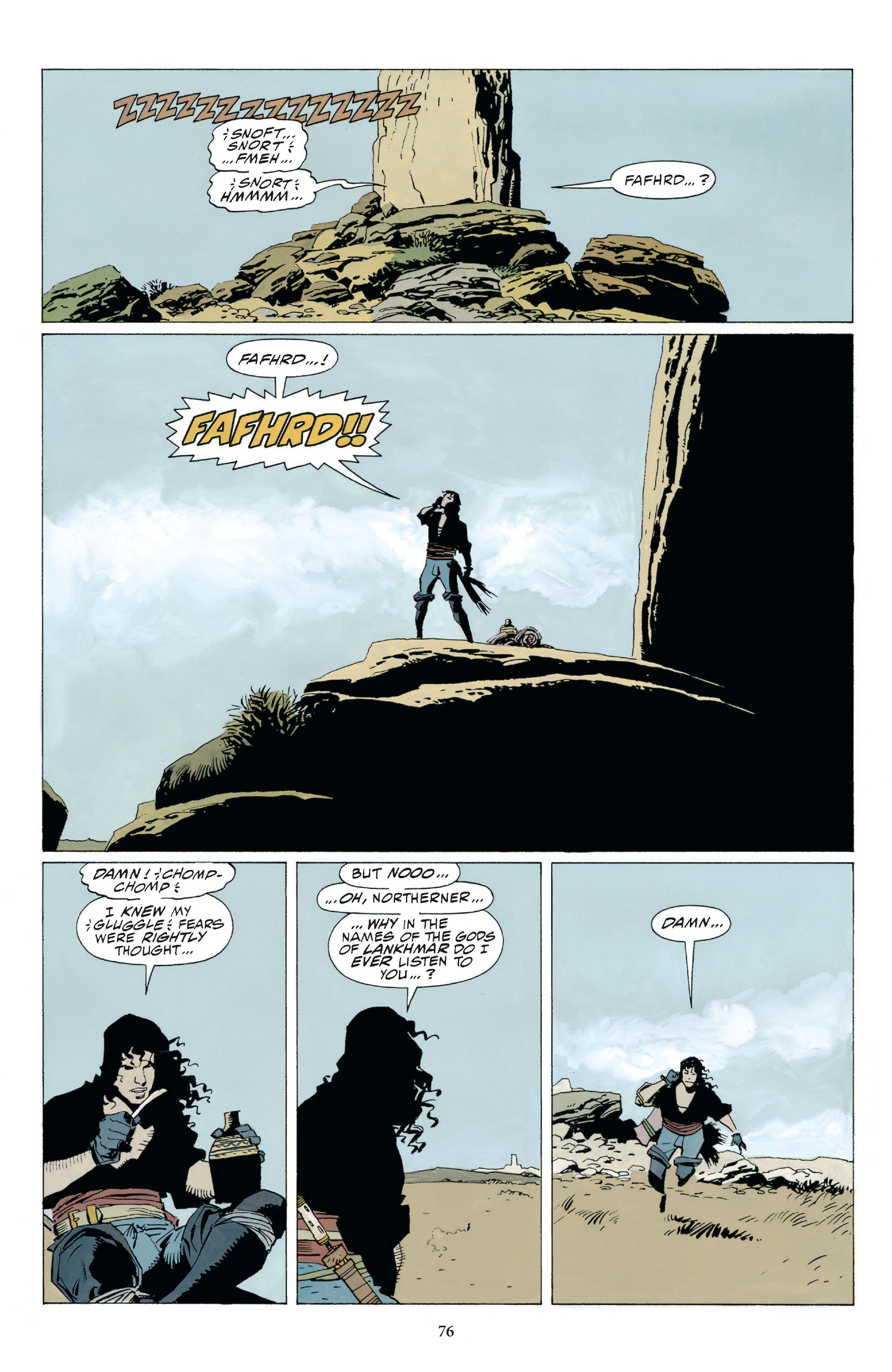 Read online Fafhrd and the Gray Mouser Omnibus comic -  Issue # TPB (Part 1) - 75