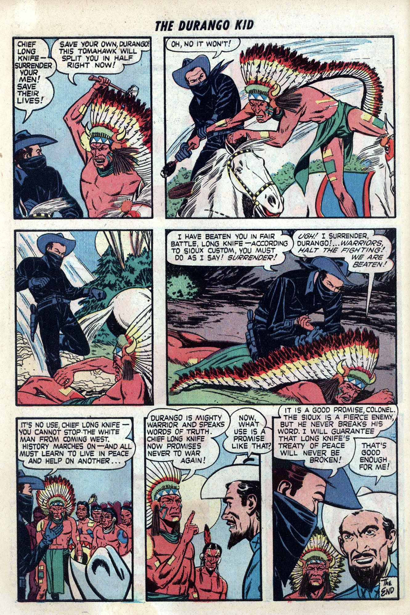 Read online Charles Starrett as The Durango Kid comic -  Issue #9 - 10