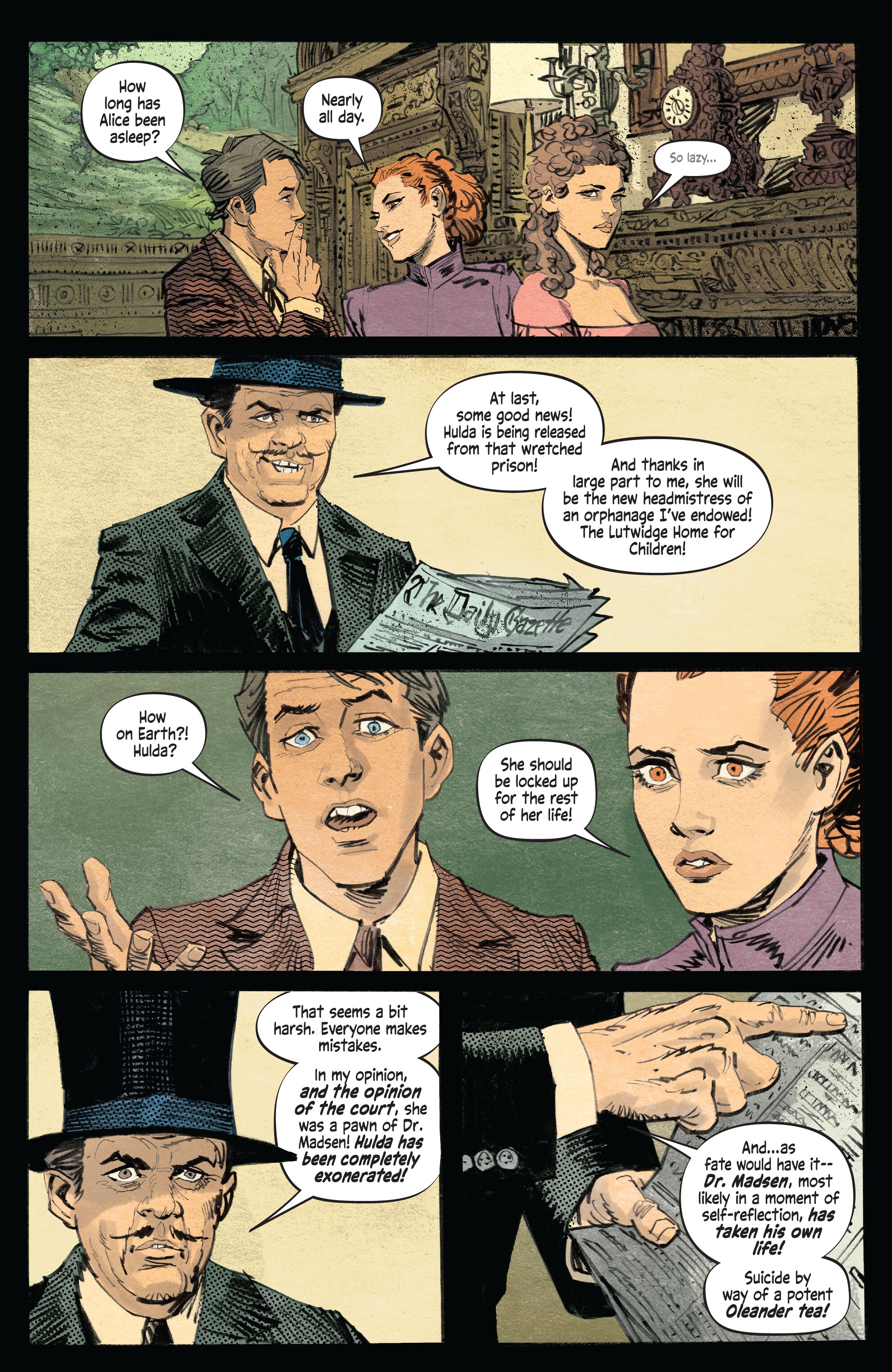 Read online Alice Never After comic -  Issue #5 - 21