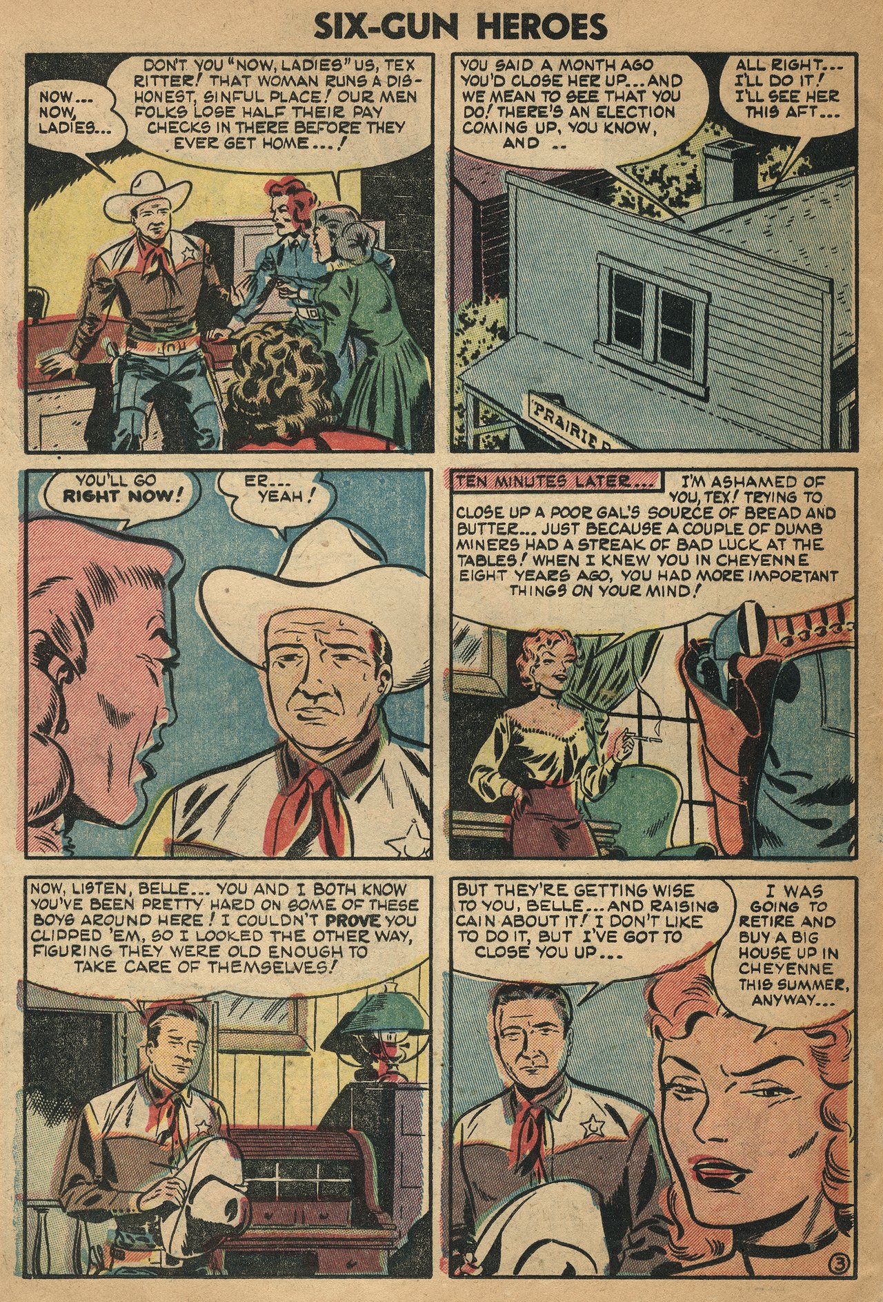 Read online Six-Gun Heroes comic -  Issue #29 - 12