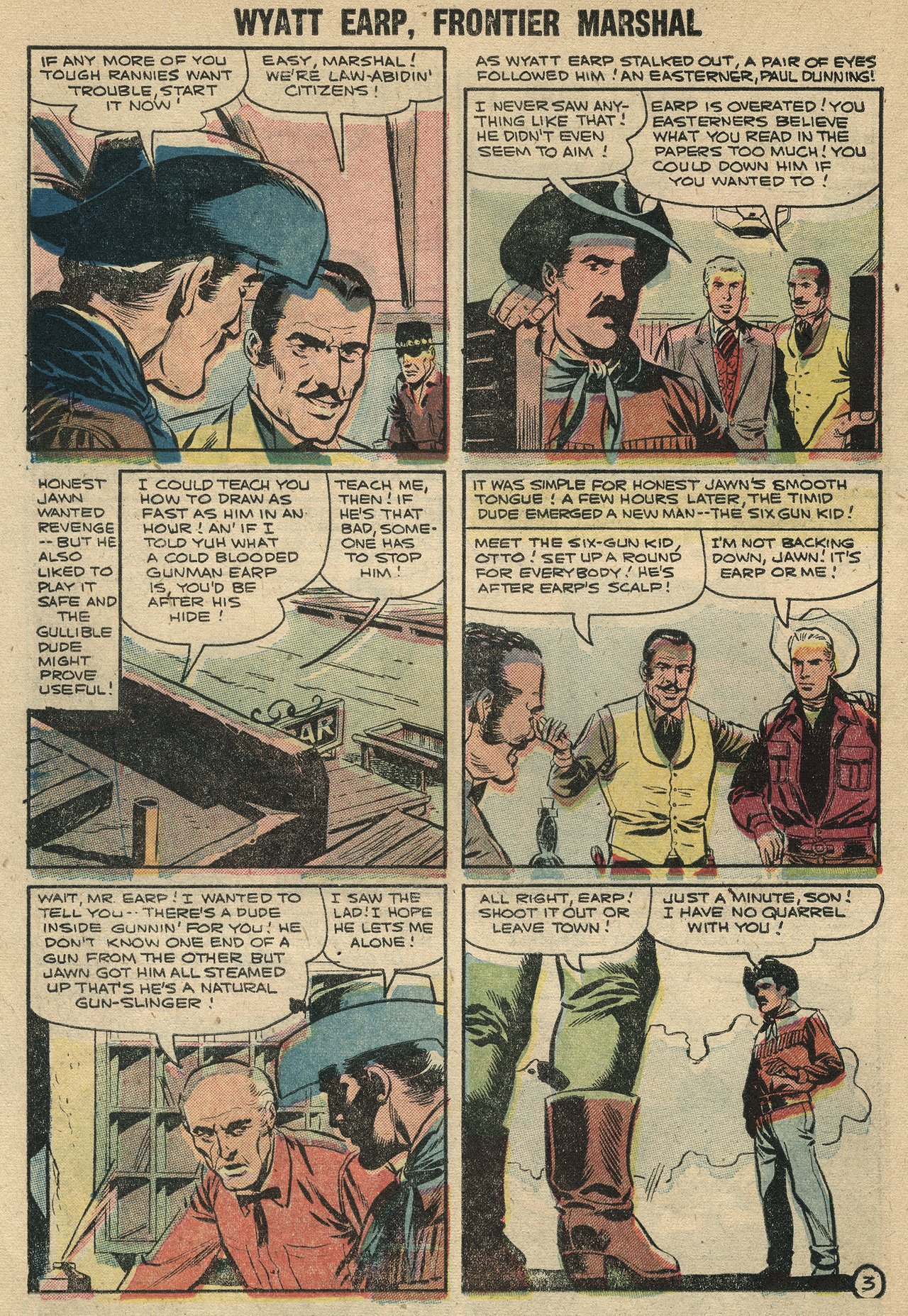 Read online Wyatt Earp Frontier Marshal comic -  Issue #13 - 26