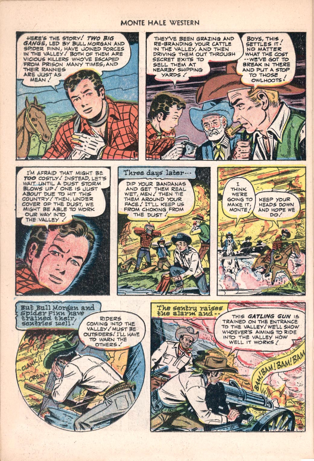 Read online Monte Hale Western comic -  Issue #81 - 22