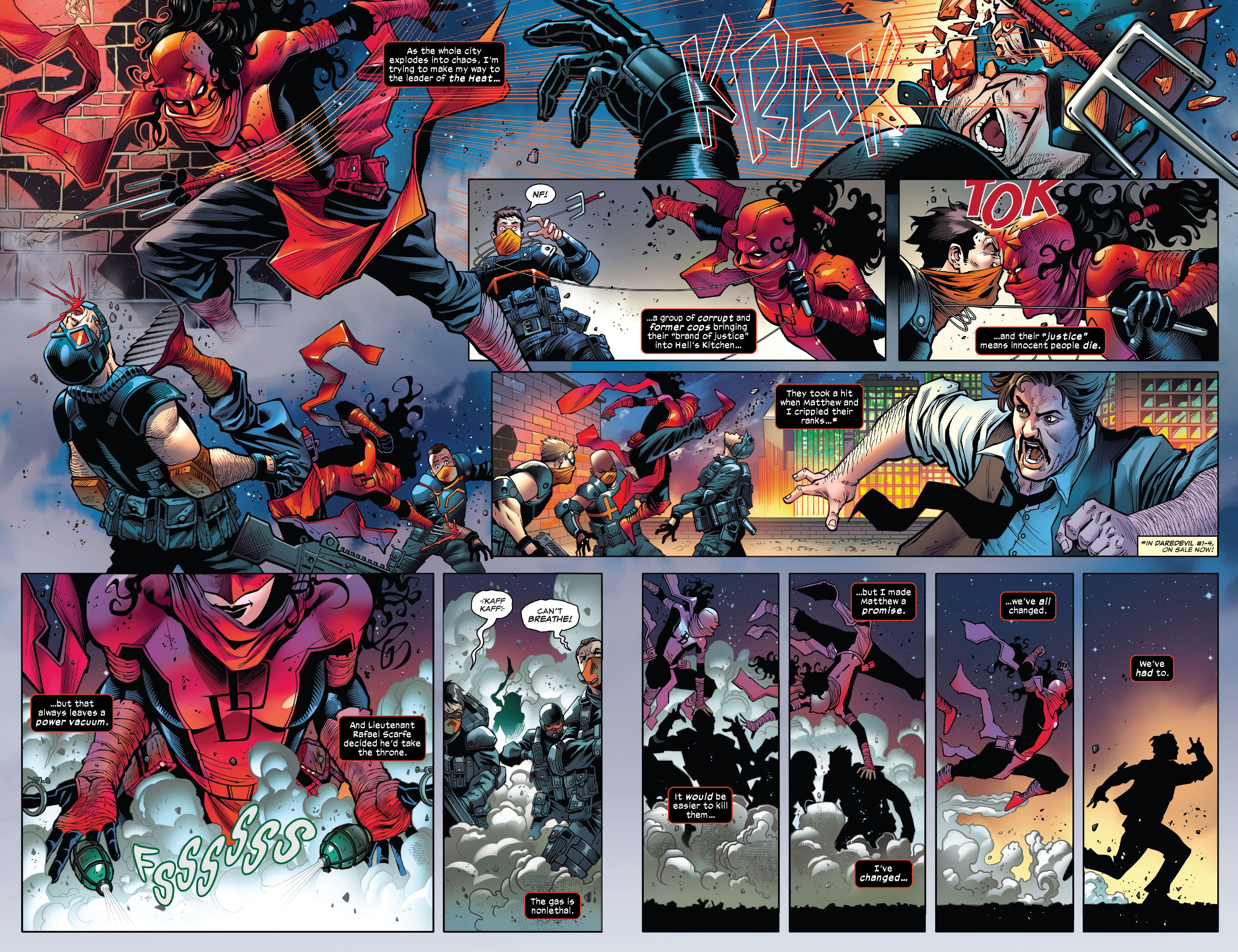 Read online Daredevil: Gang War comic -  Issue #1 - 5