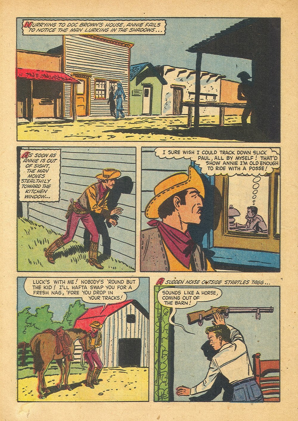 Read online Annie Oakley & Tagg comic -  Issue #4 - 6