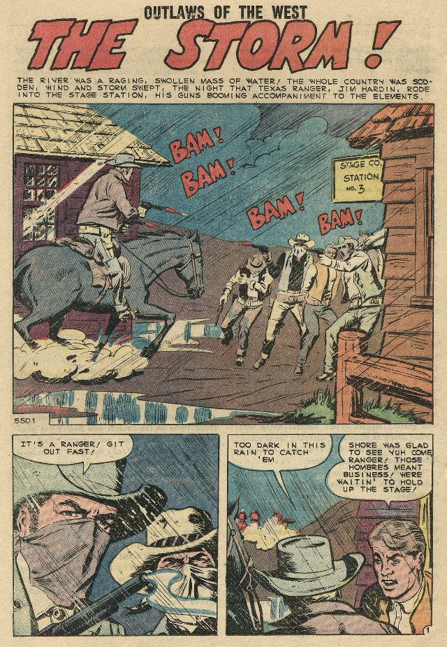 Read online Outlaws of the West comic -  Issue #22 - 21