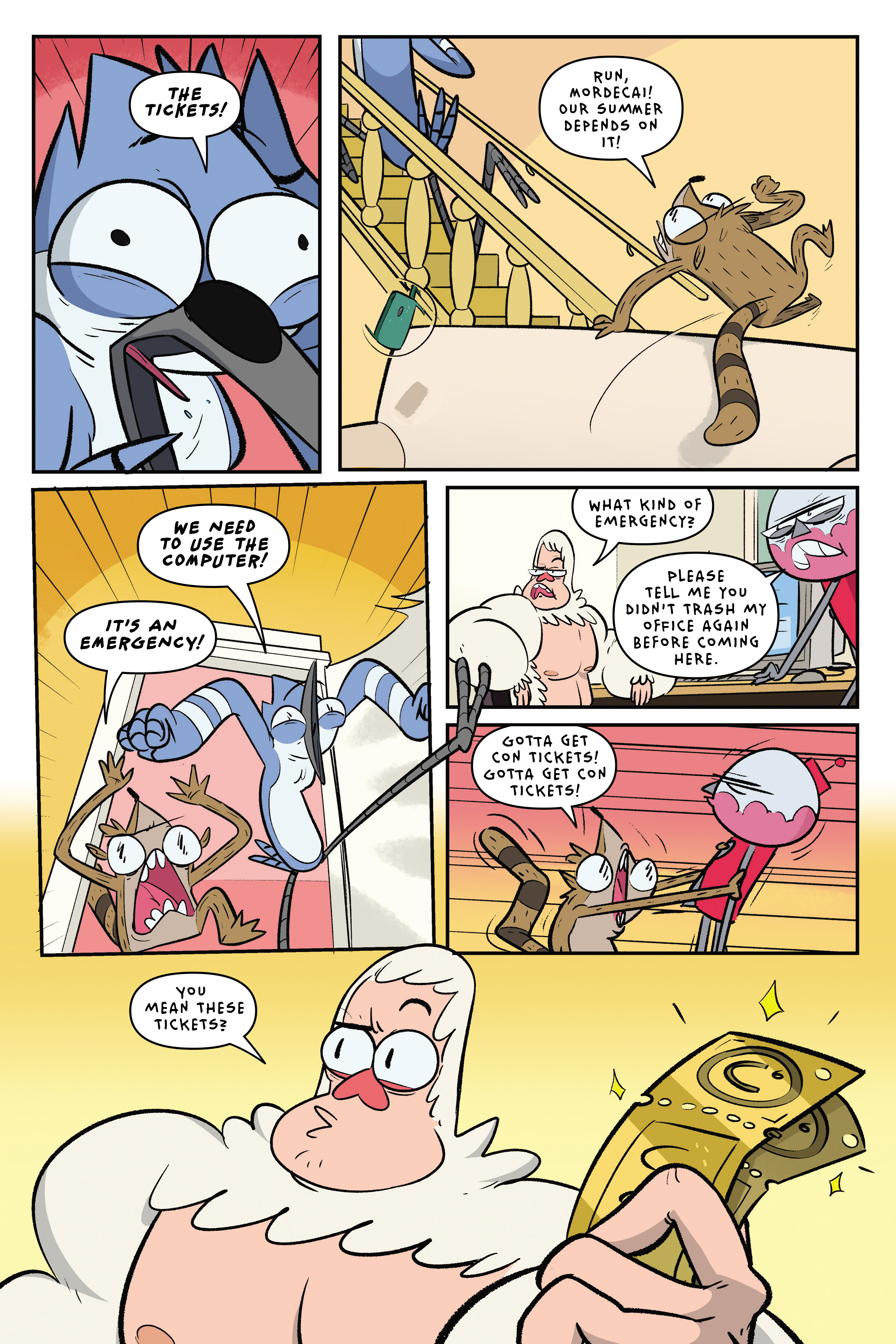 Read online Regular Show: Comic Conned comic -  Issue # TPB - 29