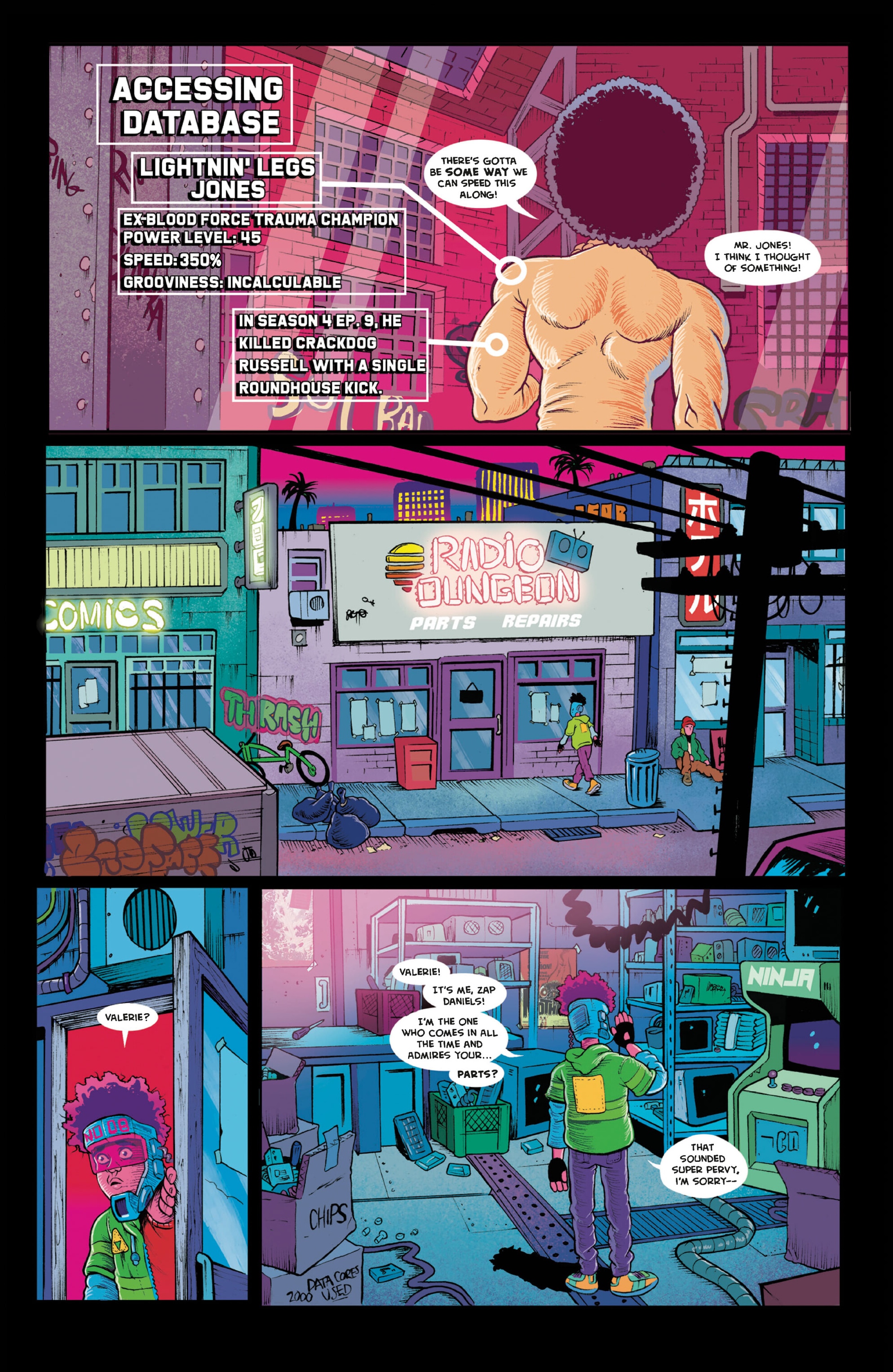 Read online Blood Force Trauma comic -  Issue # TPB - 63
