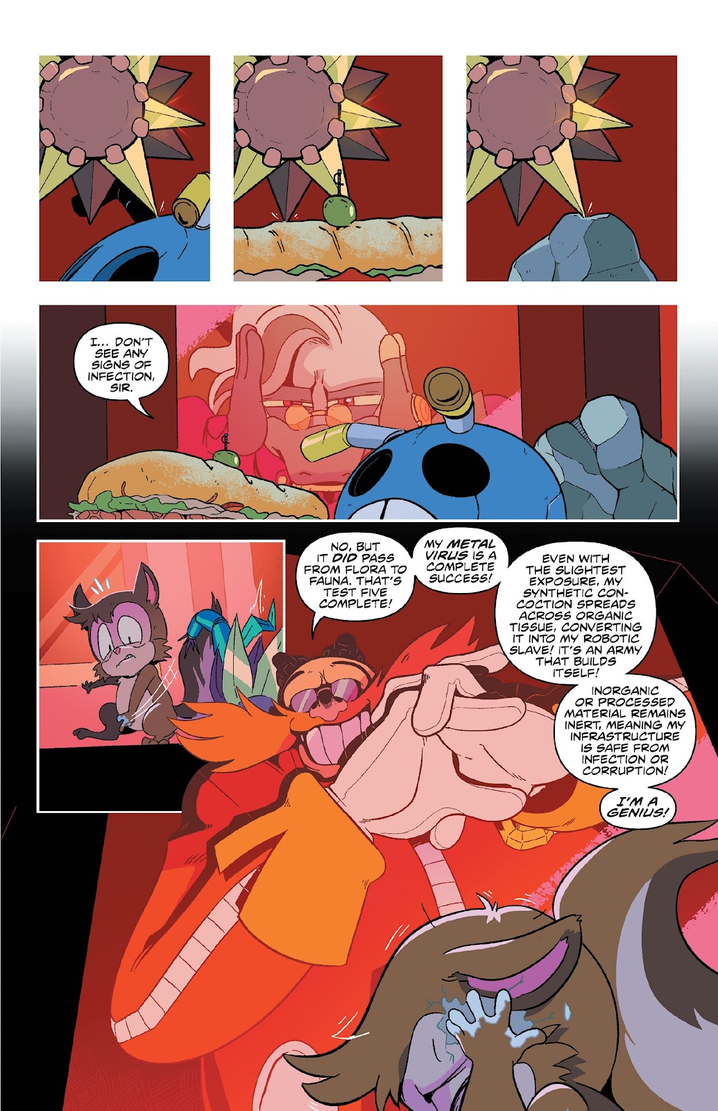 Sonic the Hedgehog: Sonic & Tails: Best Buds Forever issue TPB - Page 40