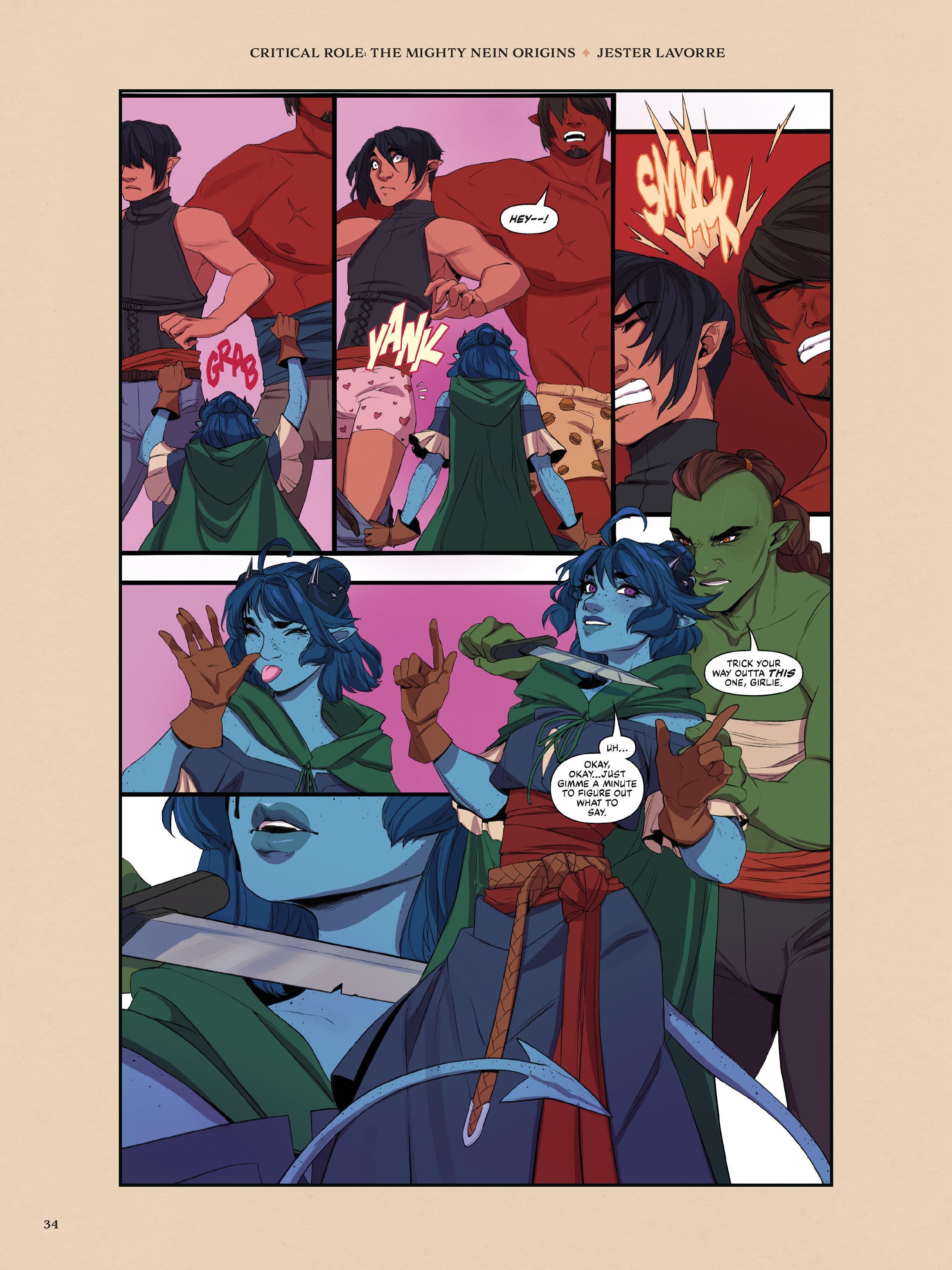 Read online Critical Role: The Mighty Nein Origins Library Edition comic -  Issue # TPB (Part 1) - 36