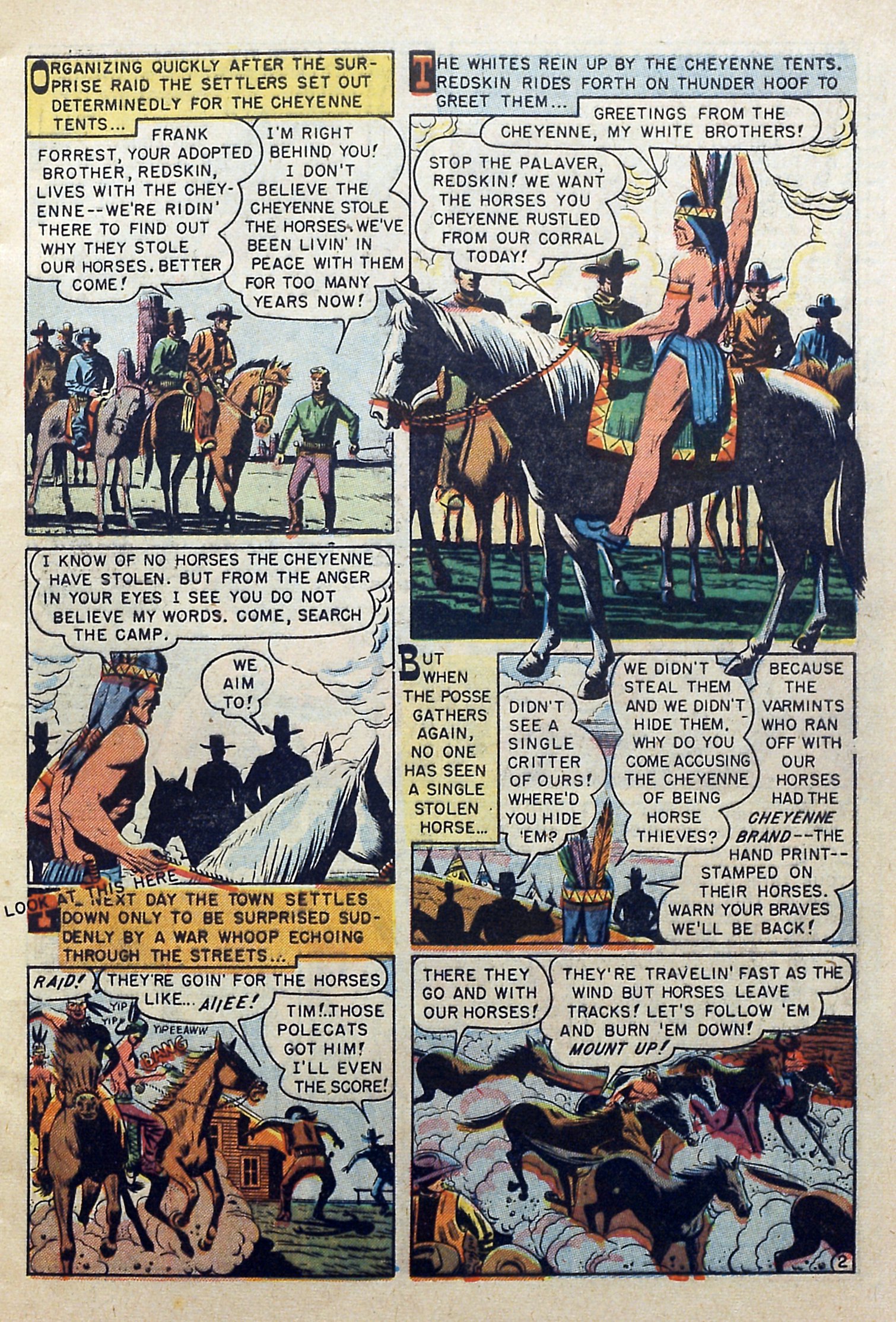 Read online Redskin comic -  Issue #1 - 5